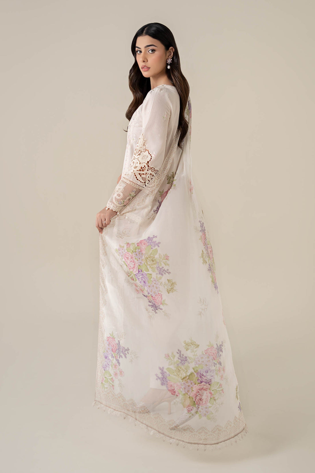Maria B | Luxury Pret 25 | DW-EF25-35 by Maria B - Designer Dress - Type: Ladies Clothes - Available at Libayah - 100% Original