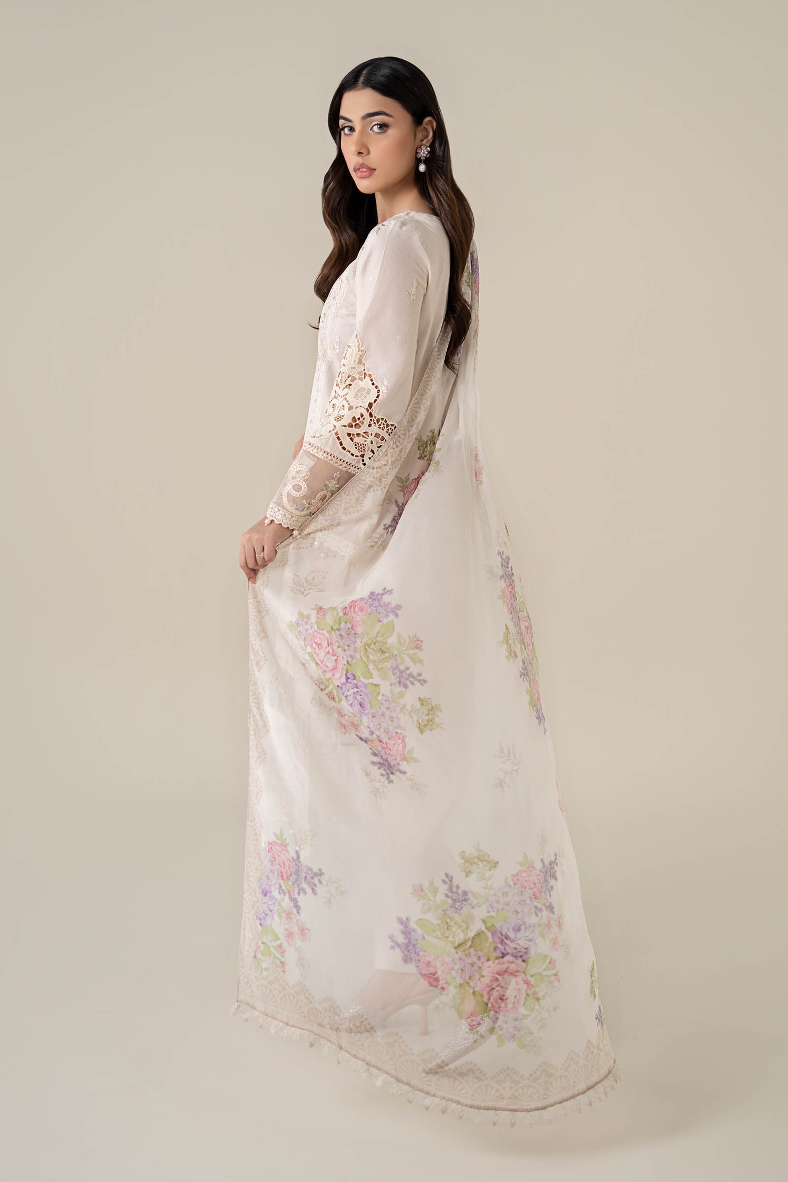 Maria B | Luxury Pret 25 | DW-EF25-35 by Maria B - Designer Dress - Type: Ladies Clothes - Available at Libayah - 100% Original