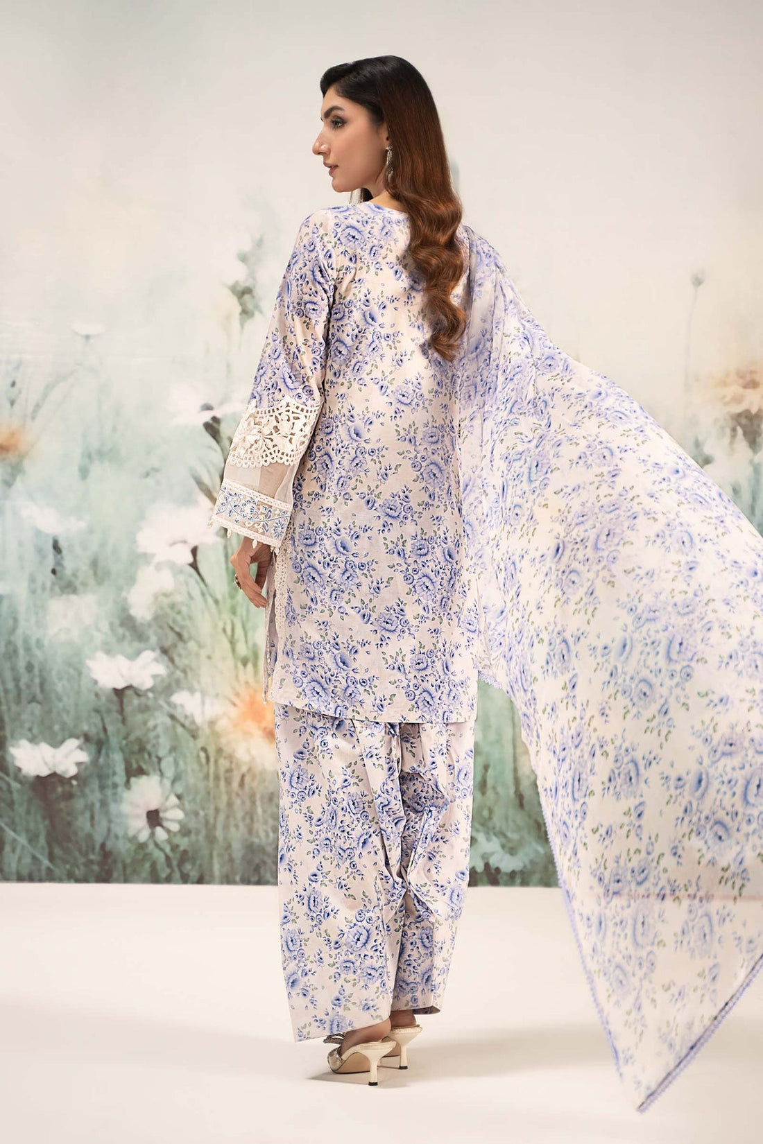 Maria B | Casual Pret 25 | DW-EF25-36 by Maria B - Designer Dress - Type: Ladies Clothes - Available at Libayah - 100% Original