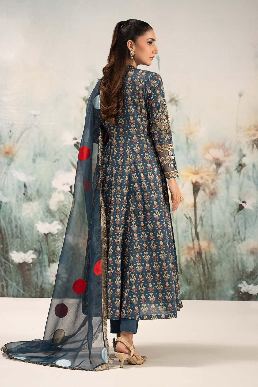 Maria B | Casual Pret 25 | DW-EF25-54 by Maria B - Designer Dress - Type: Ladies Clothes - Available at Libayah - 100% Original