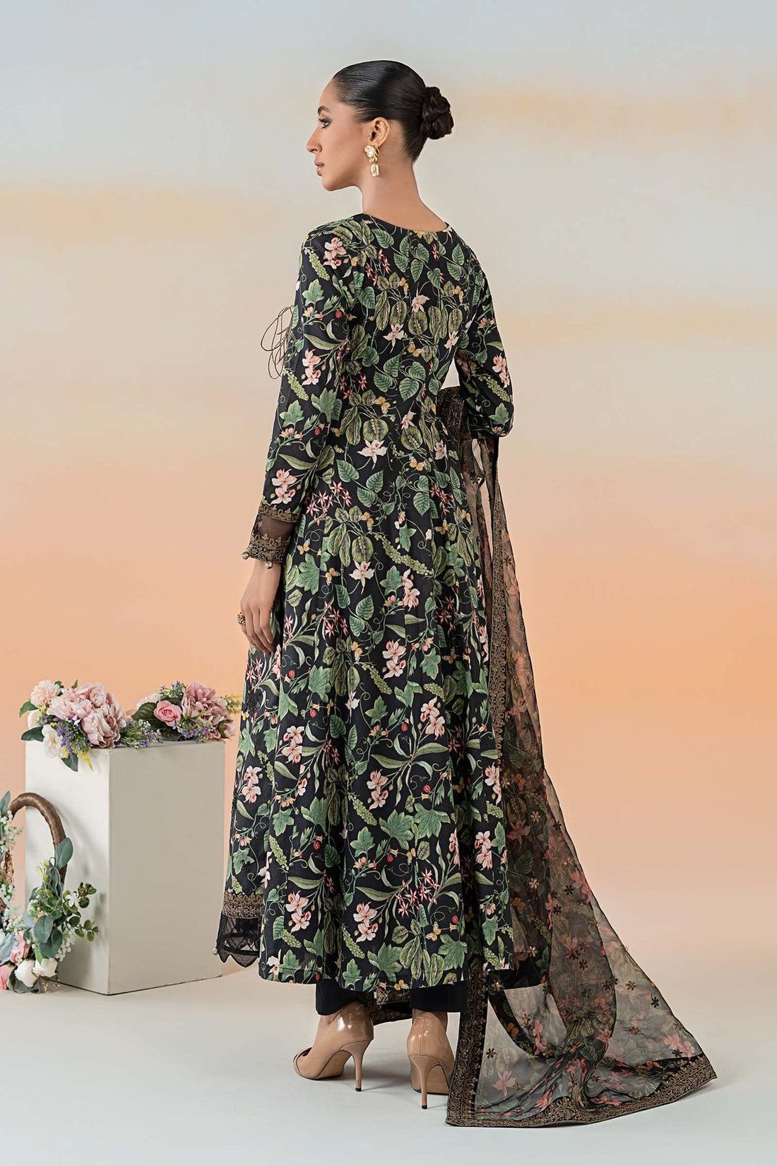Maria B | Casual Pret 25 | DW-EF25-90 by Maria B - Designer Dress - Type: Ladies Clothes - Available at Libayah - 100% Original