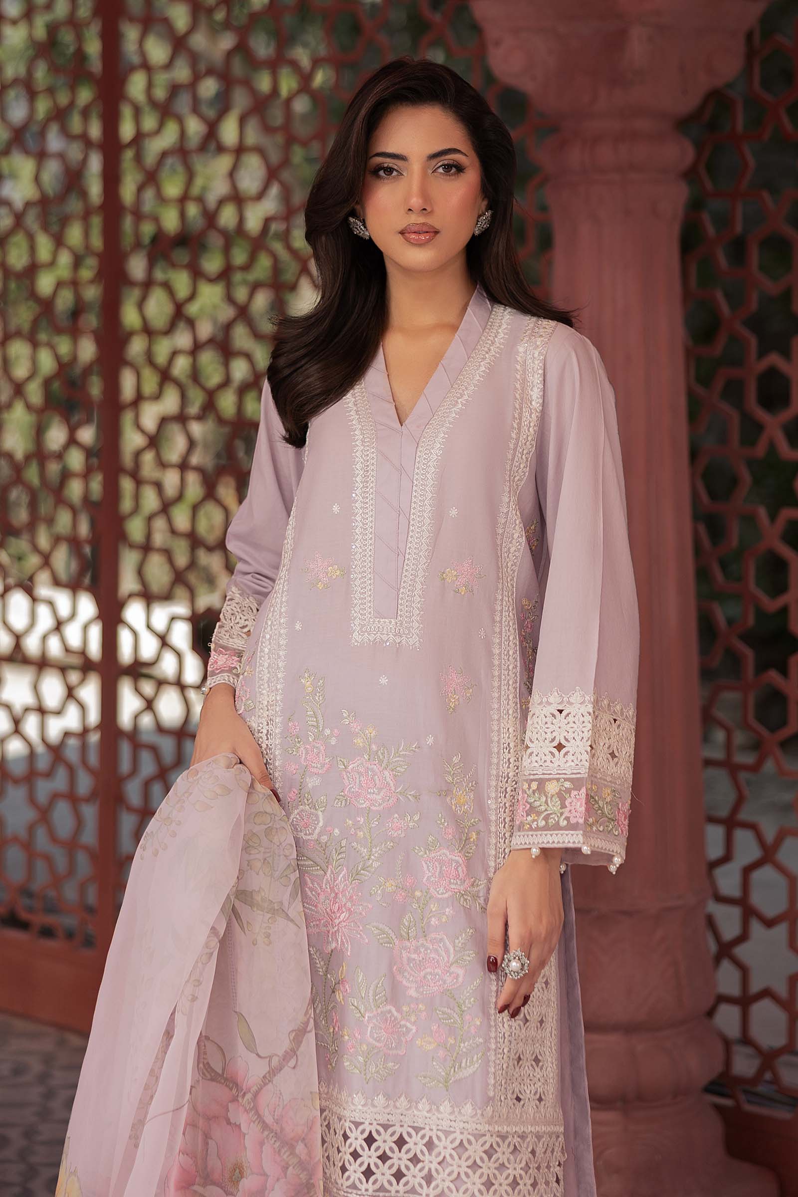 Maria B | Luxury Pret 25 | DW-EF25-151 by Maria B - Designer Dress - Type: Ladies Clothes - Available at Libayah - 100% Original