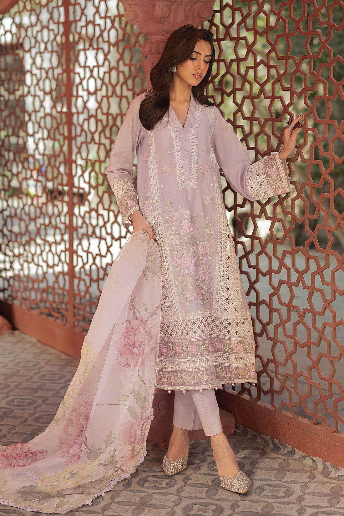Maria B | Luxury Pret 25 | DW-EF25-151 by Maria B - Designer Dress - Type: Ladies Clothes - Available at Libayah - 100% Original
