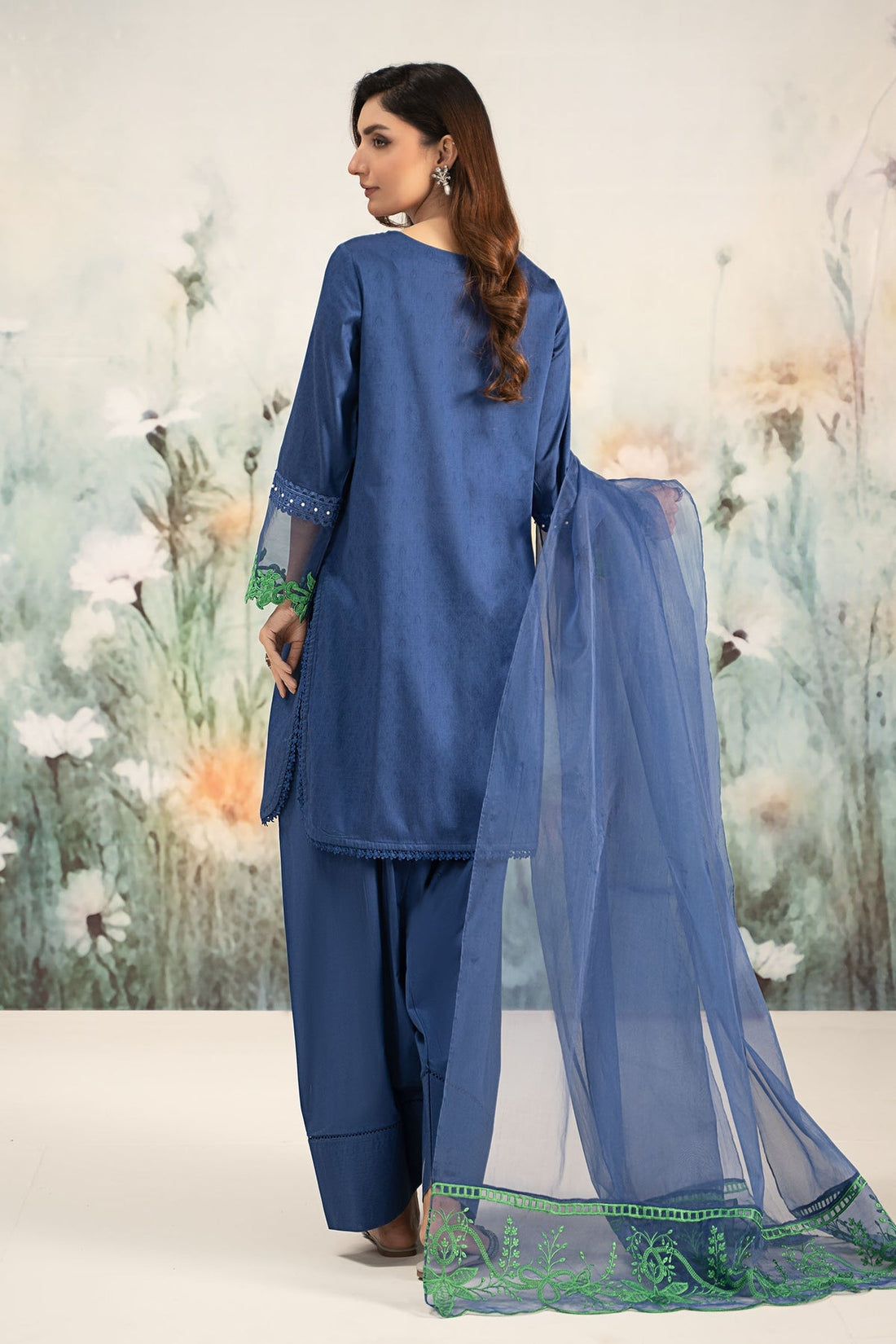 Maria B | Casual Pret 25 | DW-EF25-15 by Maria B - Designer Dress - Type: Ladies Clothes - Available at Libayah - 100% Original