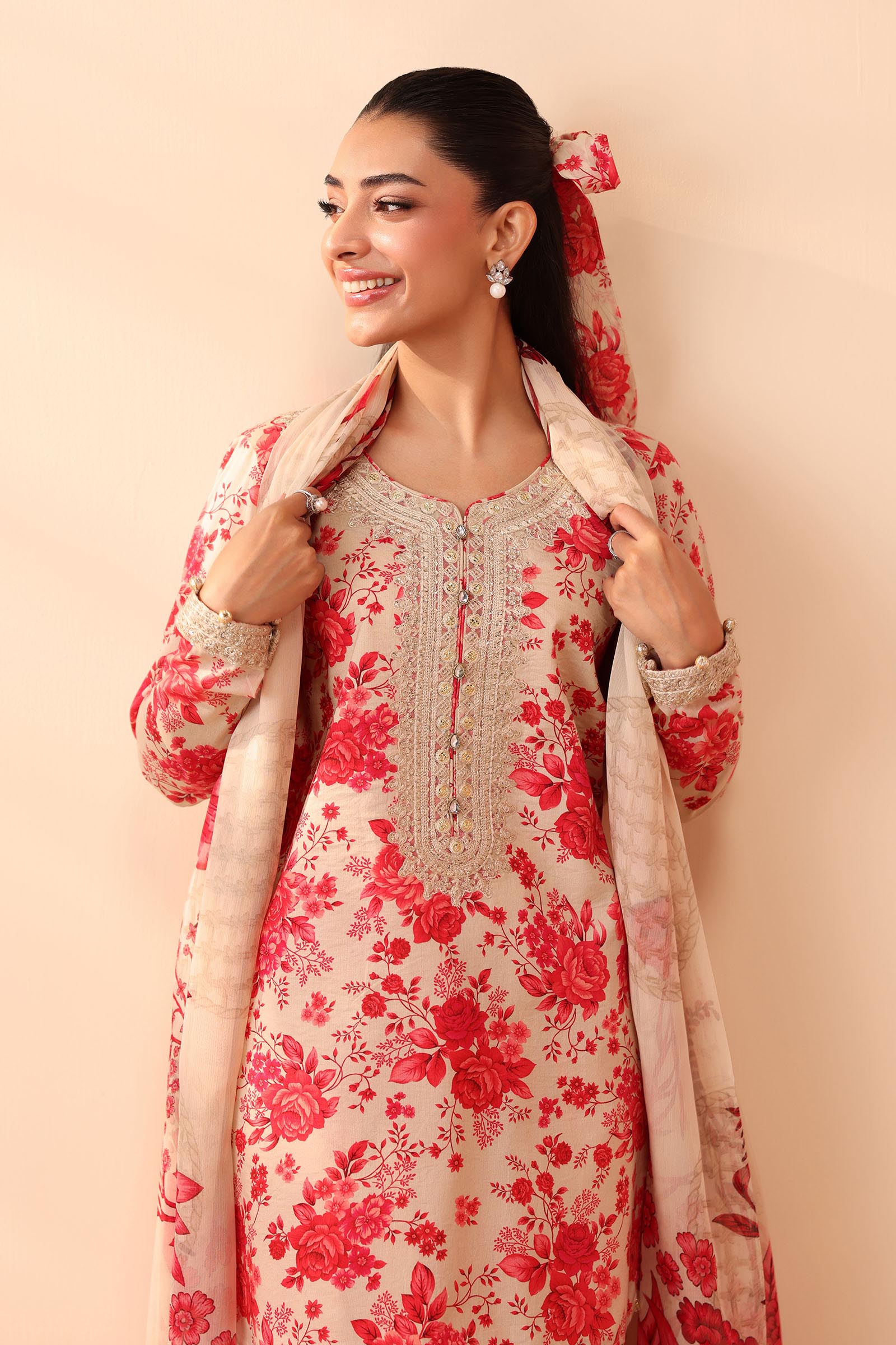 Maria B | Pre Fall 25 | Lawn Suit 11 by Maria B - Designer Dress  - Type : Ladies Clothes - Available at Libayah - 100% Original 