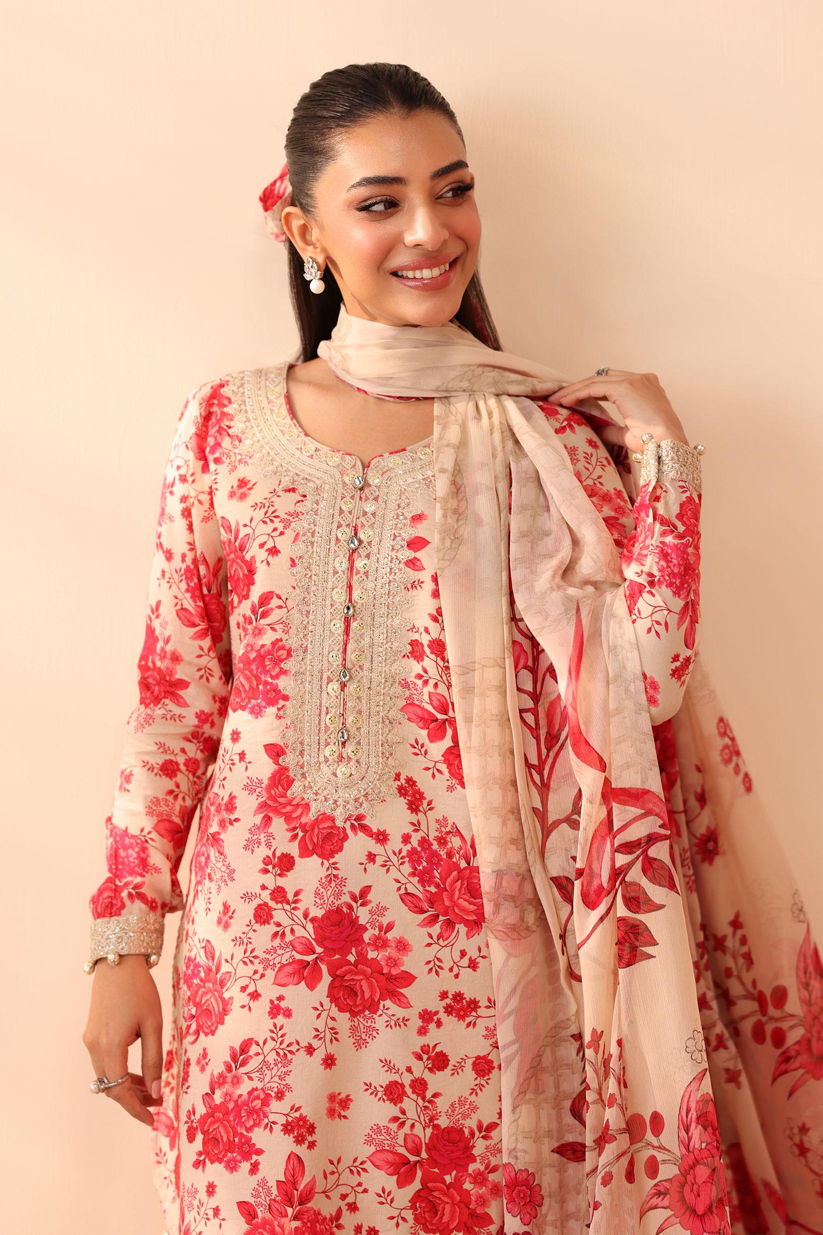 Maria B | Pre Fall 25 | Lawn Suit 11 by Maria B - Designer Dress  - Type : Ladies Clothes - Available at Libayah - 100% Original 