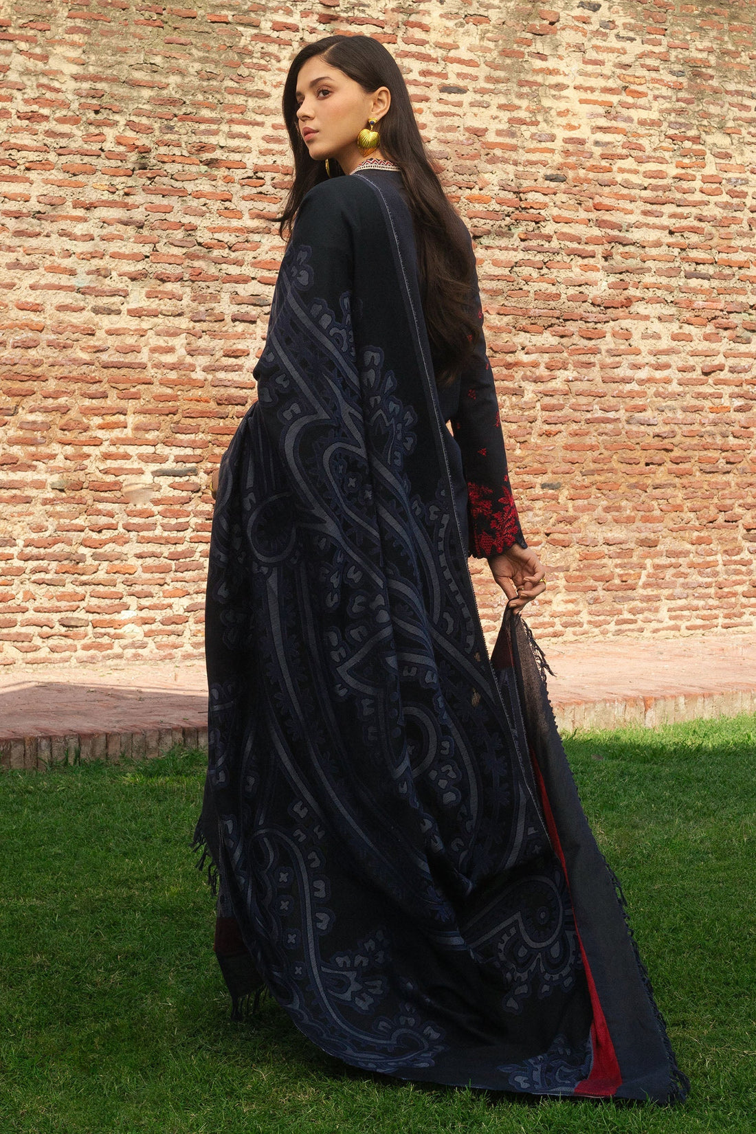 Zara Shahjahan | Winter 24 |  DARYA-D2 by Zara Shahjahan - Designer Dress - Type: Ladies Clothes - Available at Libayah - 100% Original
