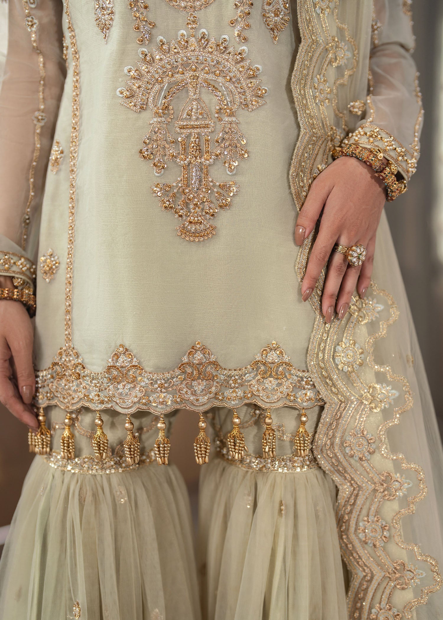 Dastoor | Shehnai Bridals Collection 24 |  Gul e rana by Dastoor - Designer Dress - Type: Ladies Clothes - Available at Libayah - 100% Original