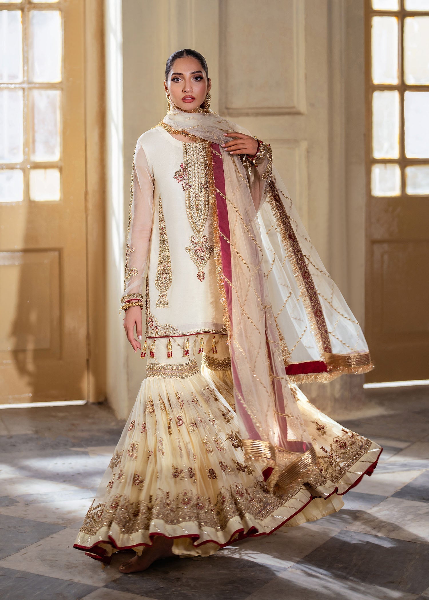 Dastoor | Shehnai Bridals Collection 24 | Zaina by Dastoor - Designer Dress - Type: Ladies Clothes - Available at Libayah - 100% Original