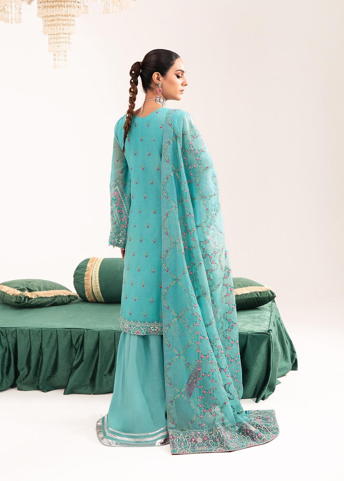 Dastoor | Sajni Luxury Eid Collection 24 | Gulnoor by Dastoor - Designer Dress - Type: Ladies Clothes - Available at Libayah - 100% Original
