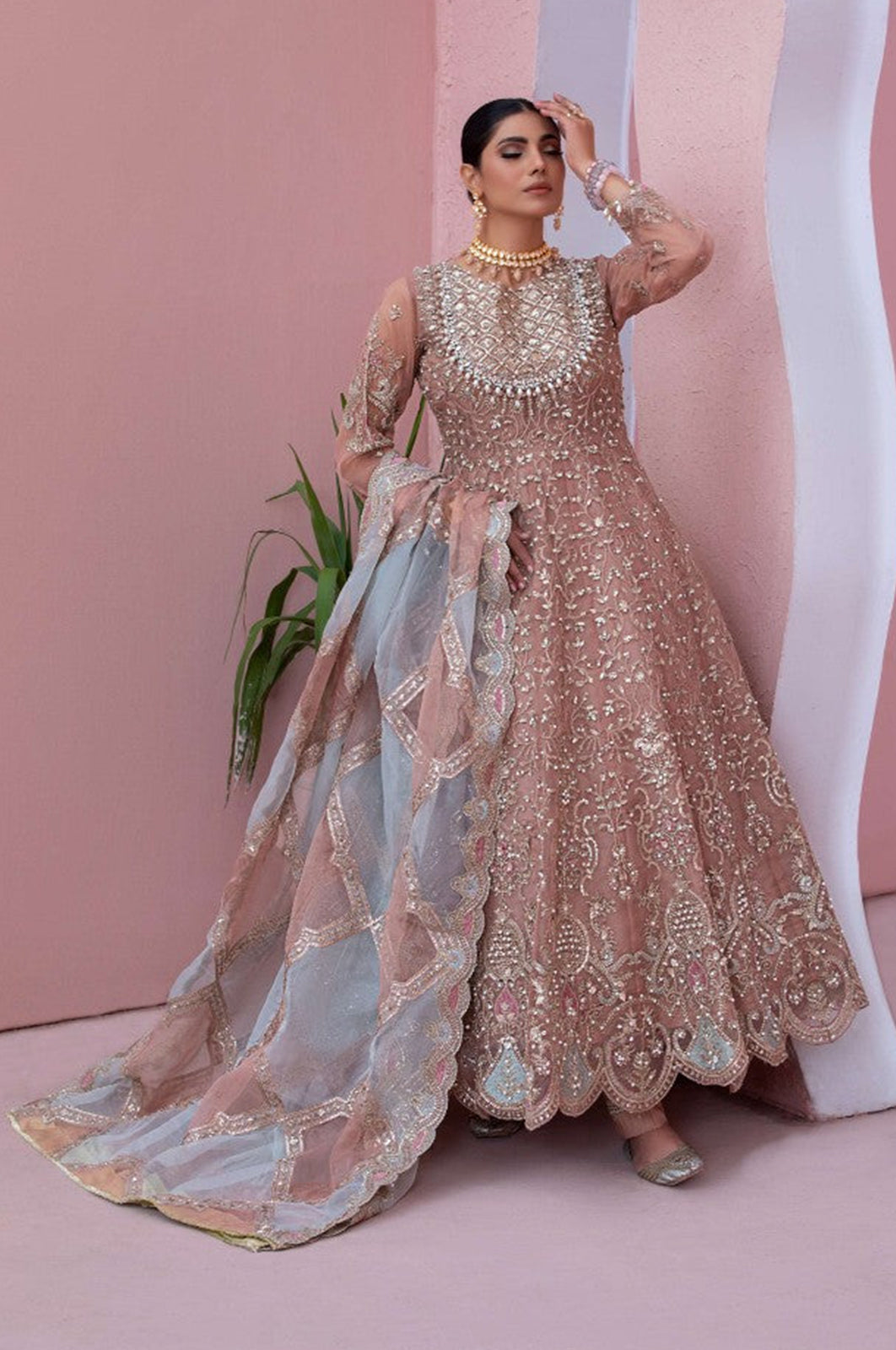 Diara Couture | Abrish Wedding Formals |  SHAHBANU - DF-13 by Diara Couture - Designer Dress - Type: Ladies Clothes - Available at Libayah - 100% Original