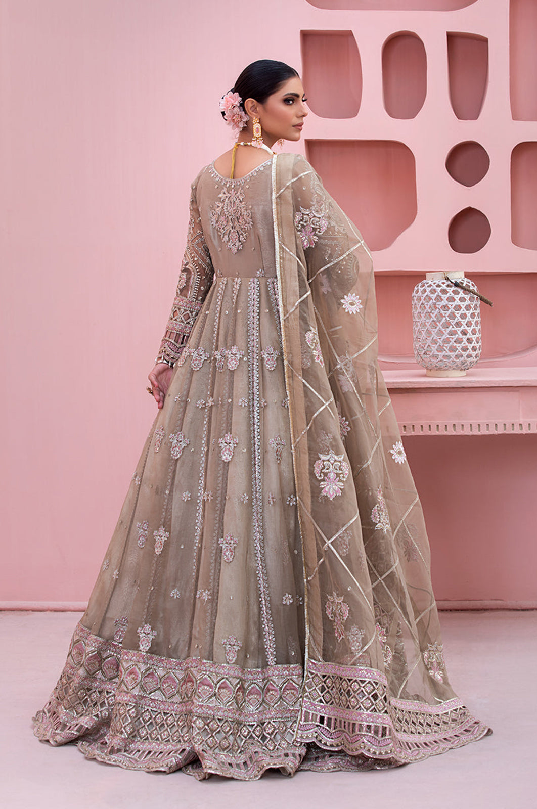 Diara Couture | Tabeer Wedding Formals | ZAINA by Diara Couture - Designer Dress - Type: Ladies Clothes - Available at Libayah - 100% Original