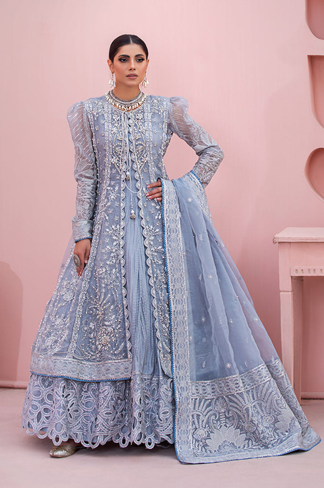 Diara Couture | Tabeer Wedding Formals | HEER by Diara Couture - Designer Dress - Type: Ladies Clothes - Available at Libayah - 100% Original