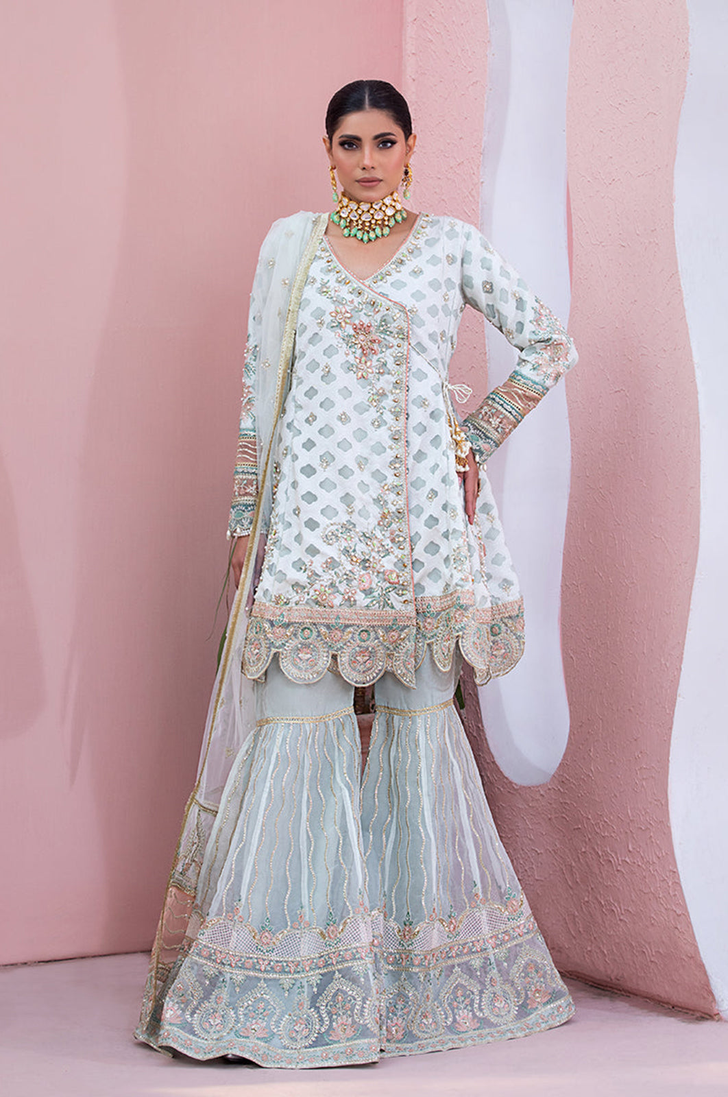 Diara Couture | Tabeer Wedding Formals | ZUMAR by Diara Couture - Designer Dress - Type: Ladies Clothes - Available at Libayah - 100% Original