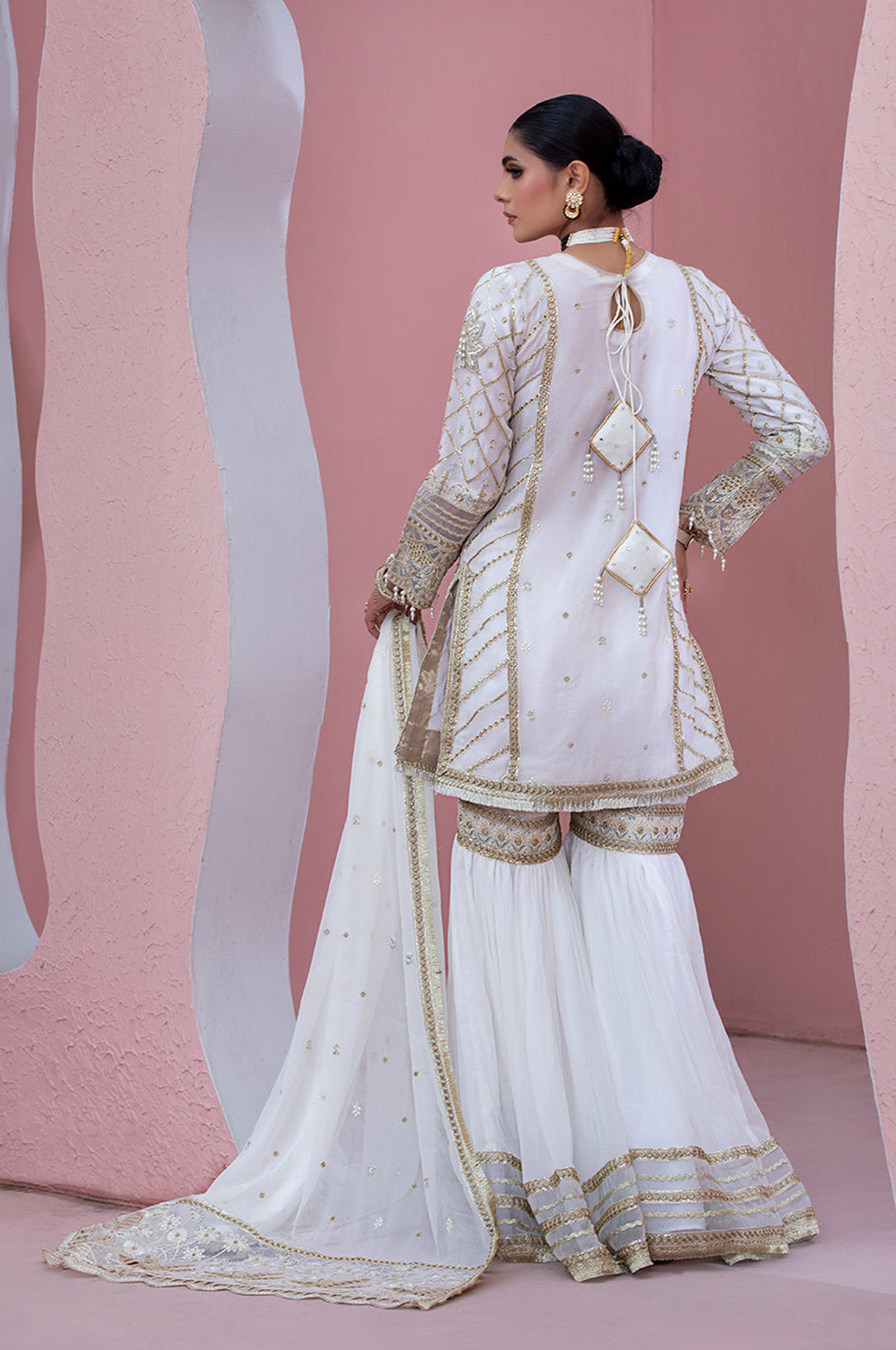 Diara Couture | Tabeer Wedding Formals | YASHMA by Diara Couture - Designer Dress - Type: Ladies Clothes - Available at Libayah - 100% Original