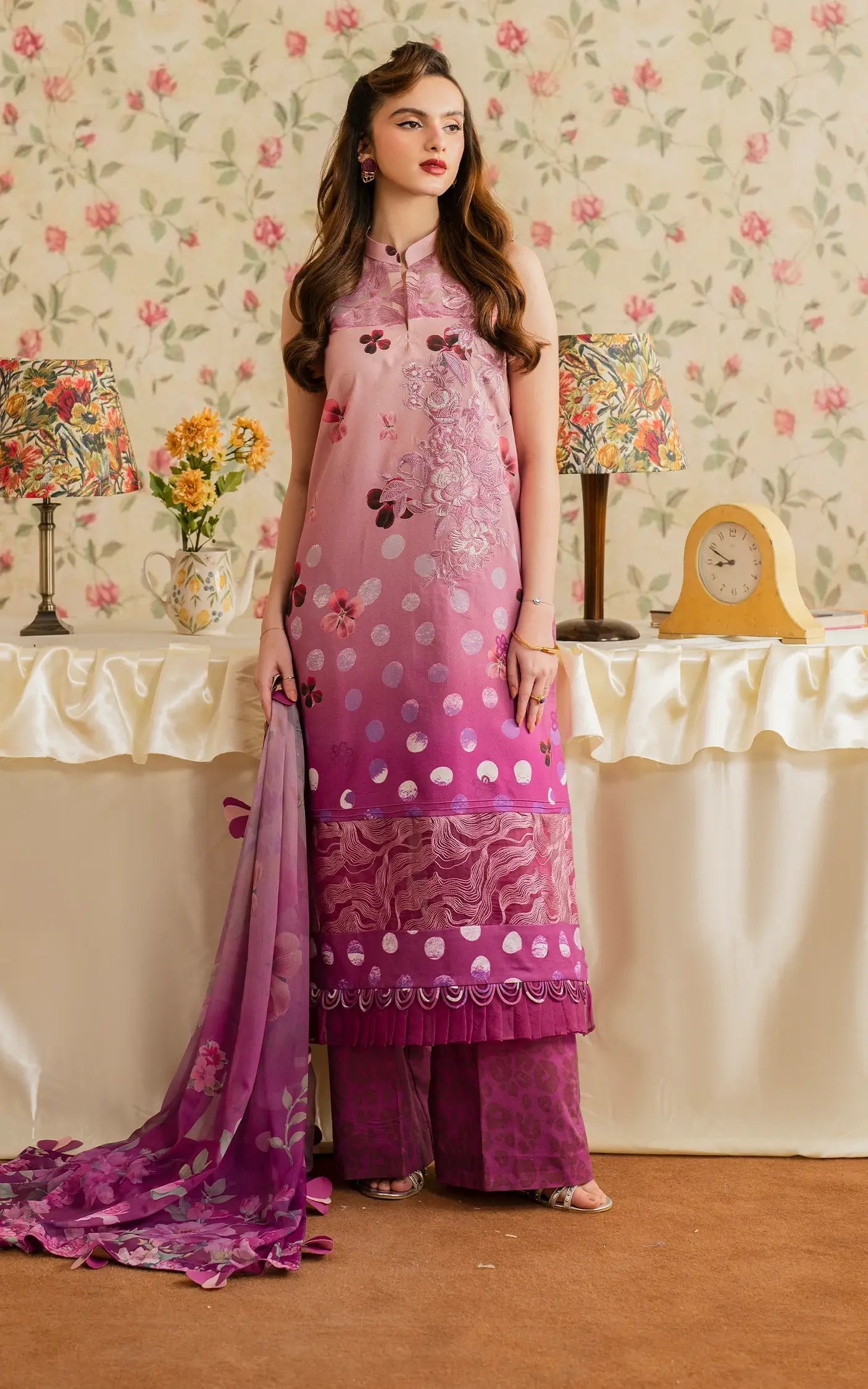 Asifa and Nabeel | Meraki Vintage 25 | Dosti (MVL25-11) by Asifa and Nabeel - Designer Dress - Type: Ladies Clothes - Available at Libayah - 100% Original