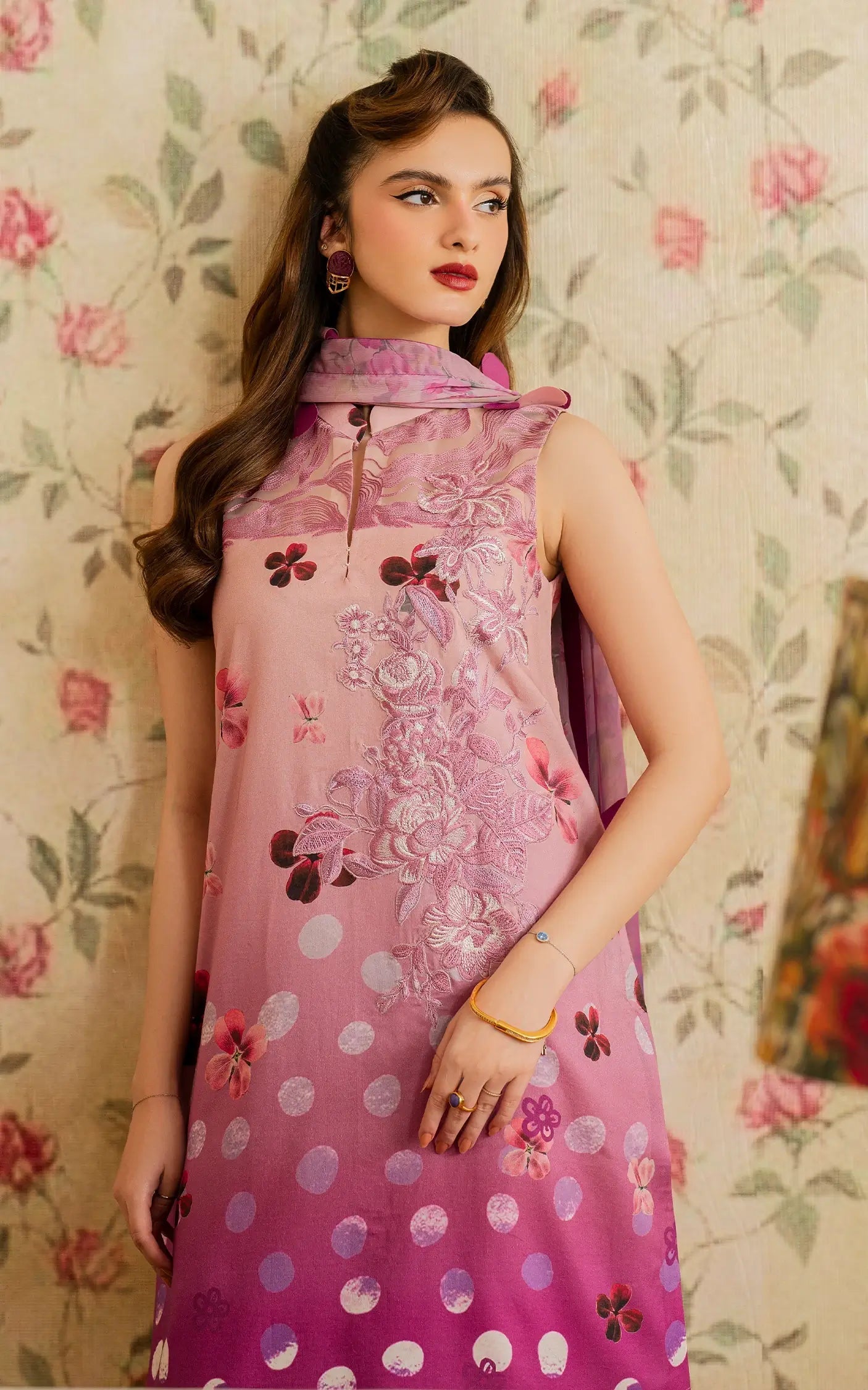 Asifa and Nabeel | Meraki Vintage 25 | Dosti (MVL25-11) by Asifa and Nabeel - Designer Dress - Type: Ladies Clothes - Available at Libayah - 100% Original