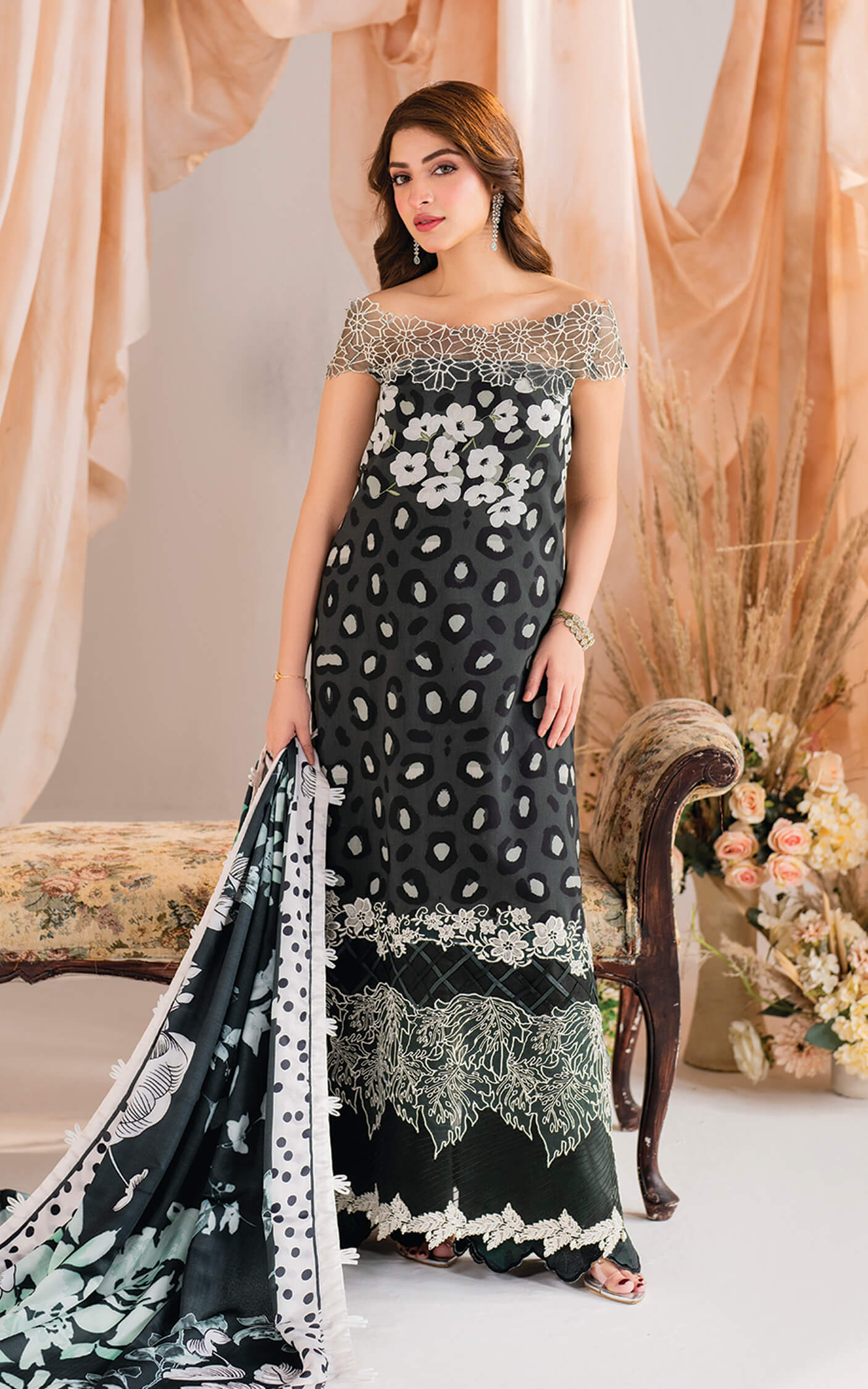 Asifa and Nabeel | Winter Meraki 24 | Dusk-MW-07 by Asifa and Nabeel - Designer Dress - Type: Ladies Clothes - Available at Libayah - 100% Original