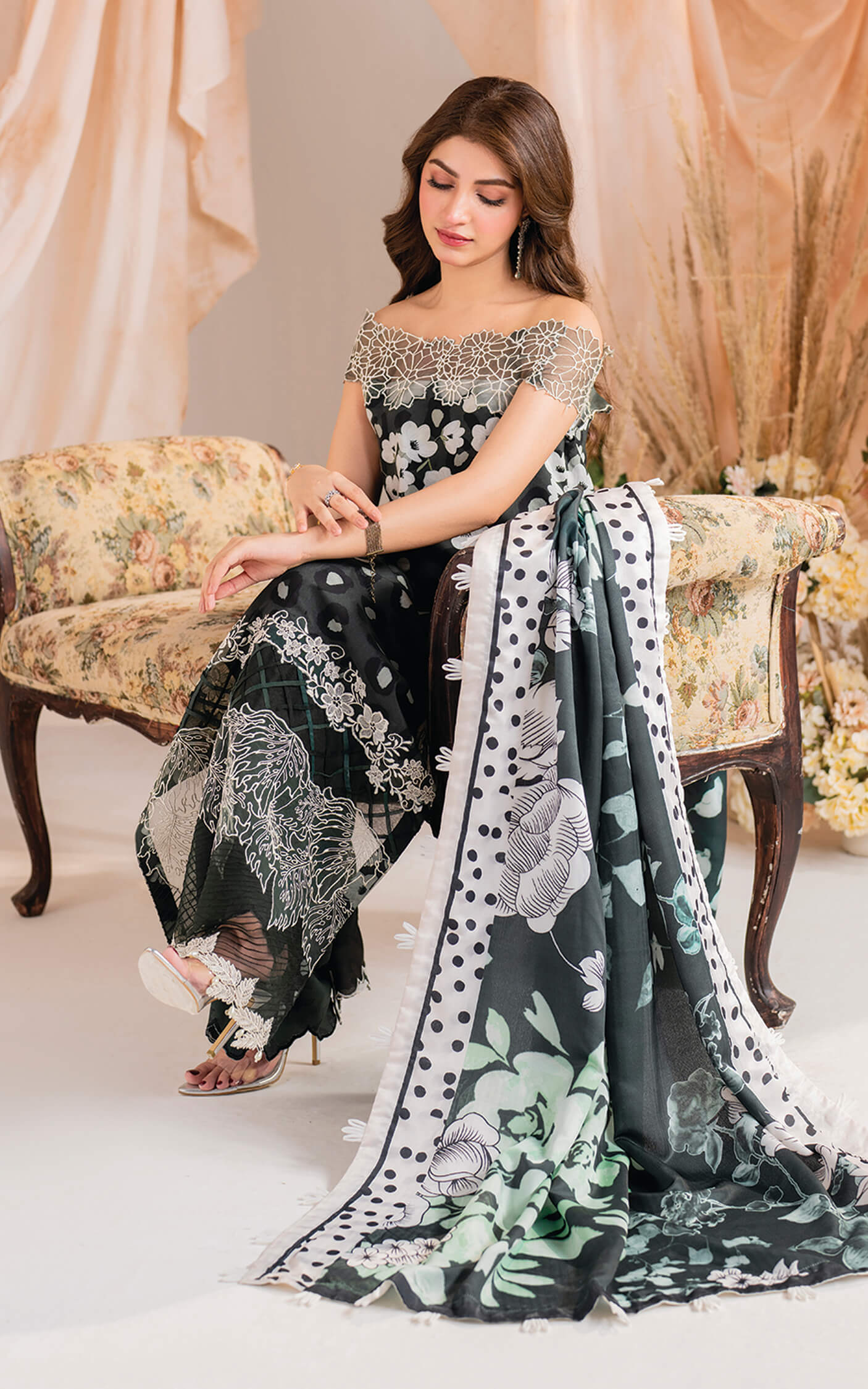 Asifa and Nabeel | Winter Meraki 24 | Dusk-MW-07 by Asifa and Nabeel - Designer Dress - Type: Ladies Clothes - Available at Libayah - 100% Original
