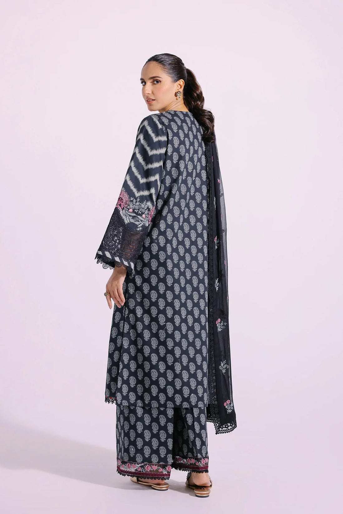 Ethnic | Rozana Collection SS 24 | E0412/203/902 by Ethnic - Designer Dress - Type: Ladies Clothes - Available at Libayah - 100% Original