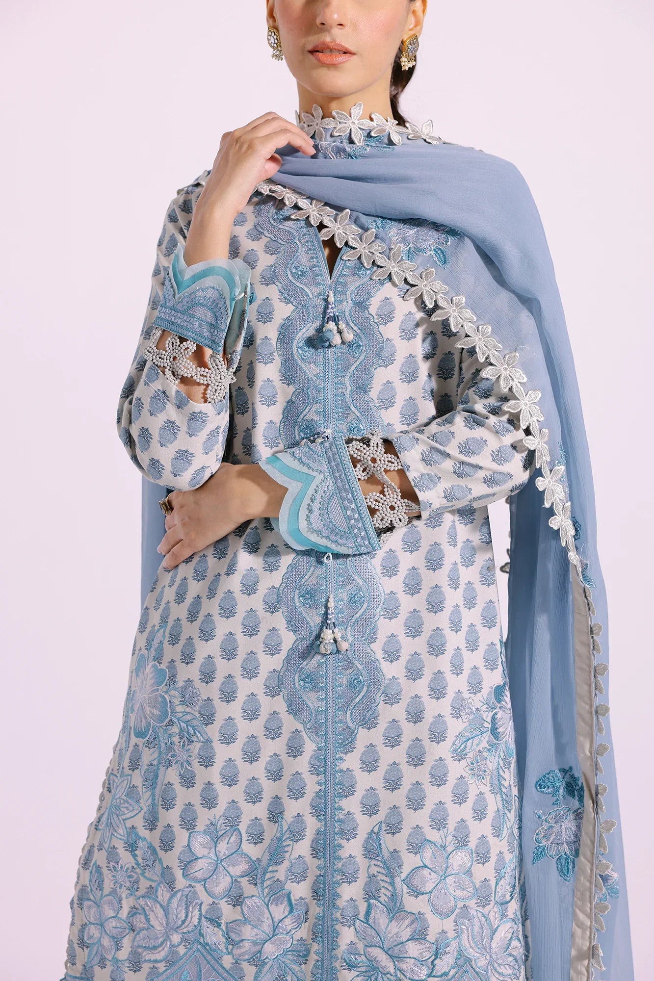 Ethnic | Rozana Collection SS 24 | E0413/203/615 by Ethnic - Designer Dress - Type: Ladies Clothes - Available at Libayah - 100% Original