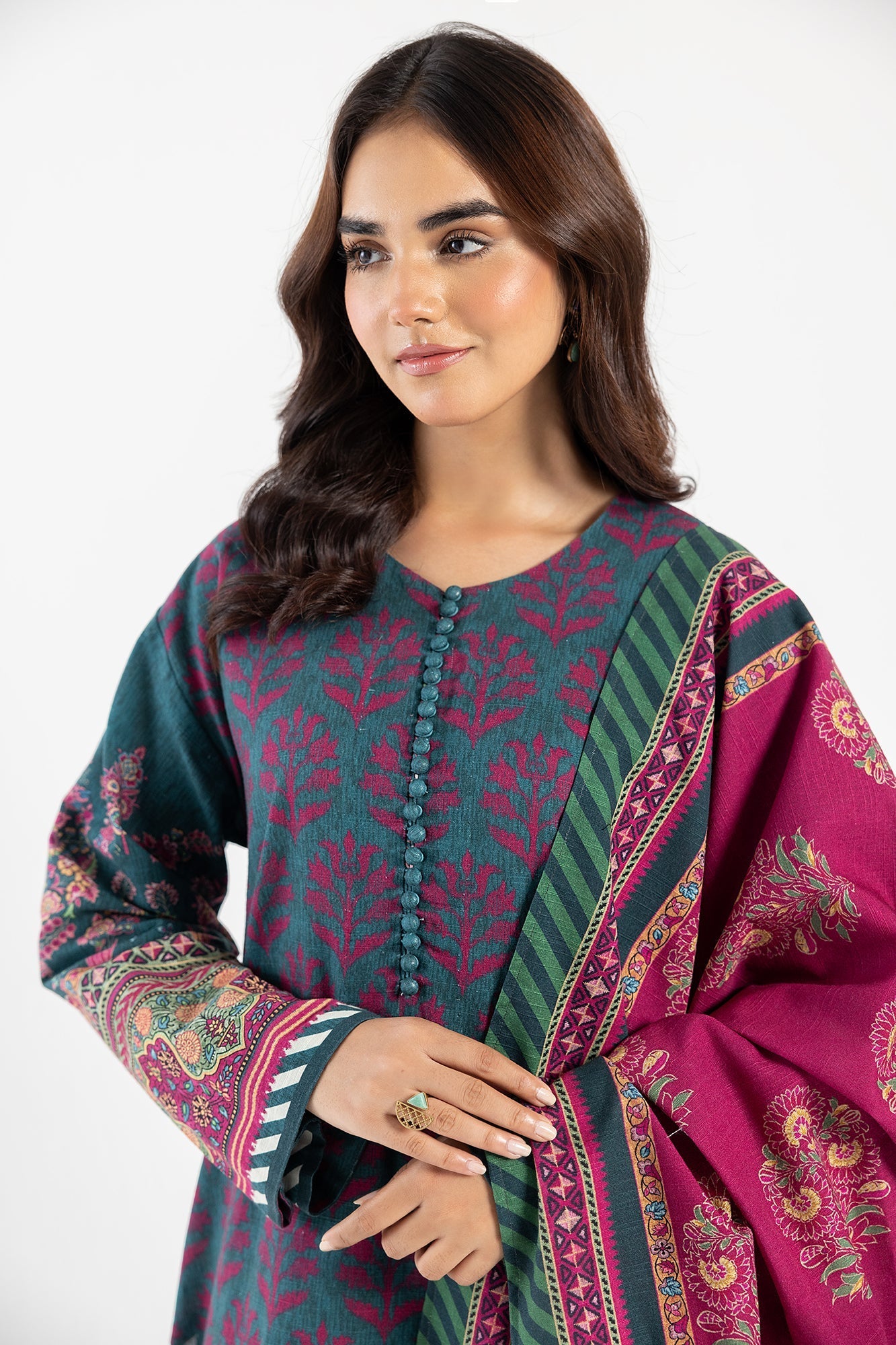 Ethnic | Winter Collection | E0461 by Ethnic - Designer Dress - Type: Ladies Clothes - Available at Libayah - 100% Original