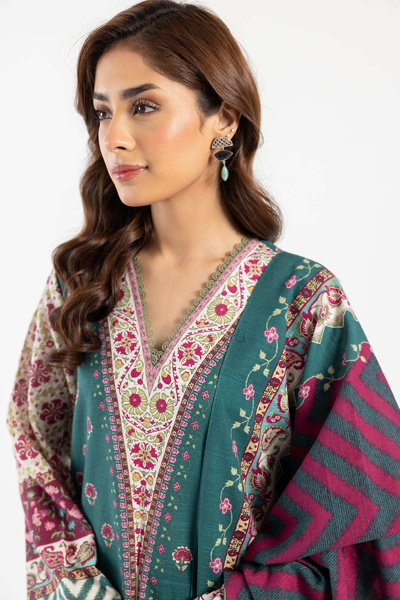 Ethnic | Winter Collection | E0462 by Ethnic - Designer Dress - Type: Ladies Clothes - Available at Libayah - 100% Original