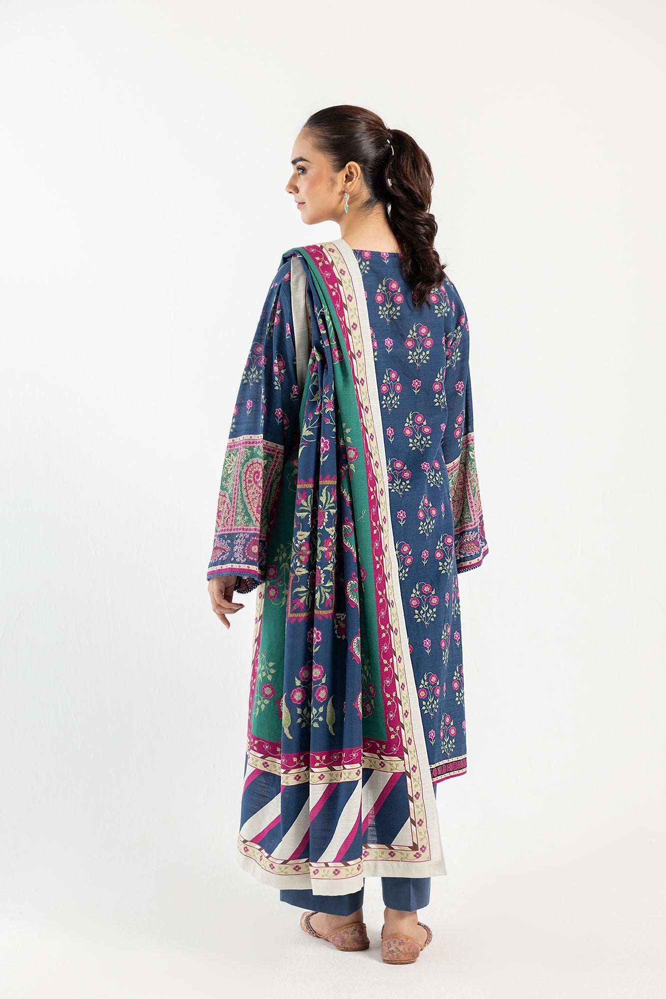 Ethnic | Winter Collection | E0463 by Ethnic - Designer Dress - Type: Ladies Clothes - Available at Libayah - 100% Original