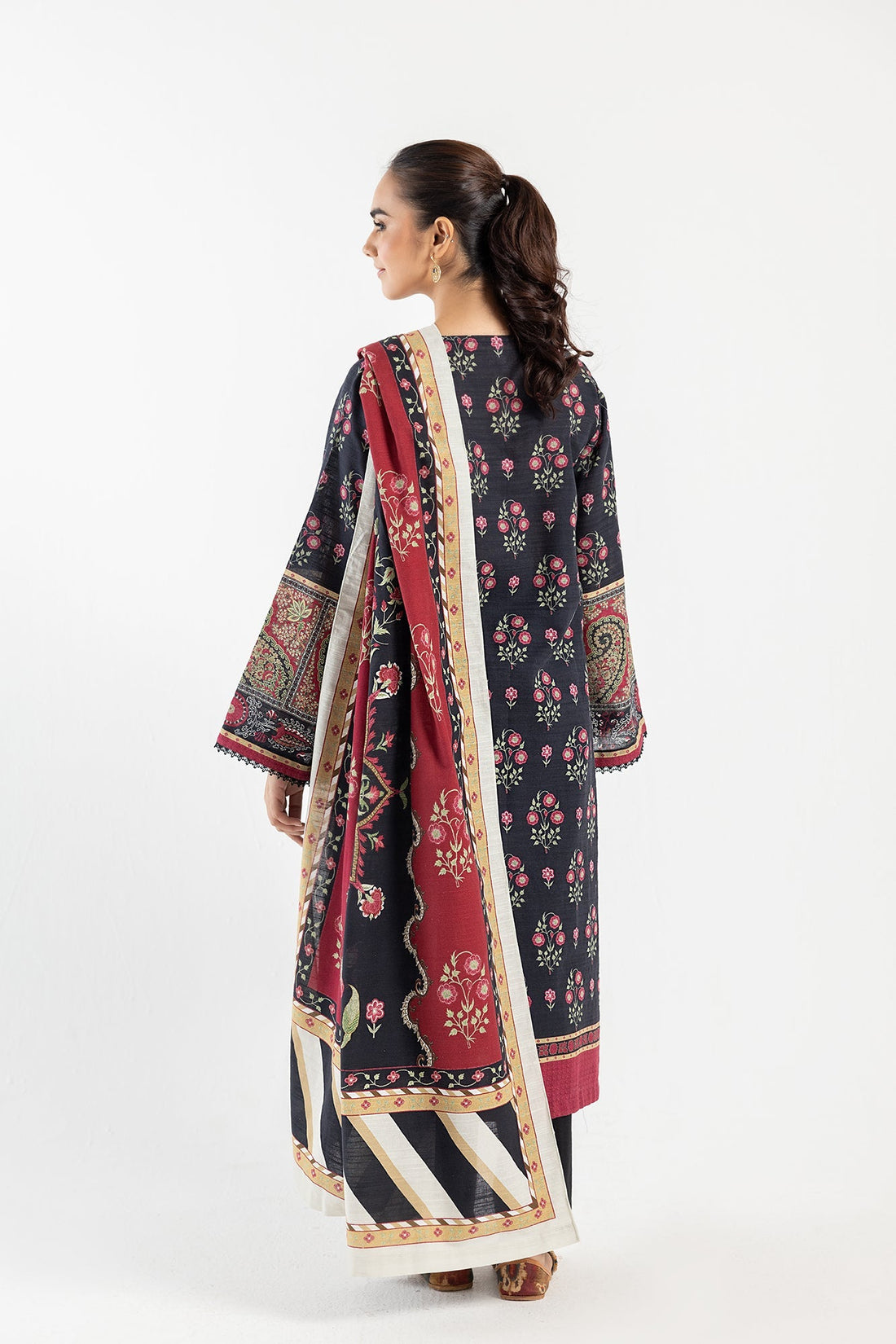 Ethnic | Winter Collection | W0463 by Ethnic - Designer Dress - Type: Ladies Clothes - Available at Libayah - 100% Original