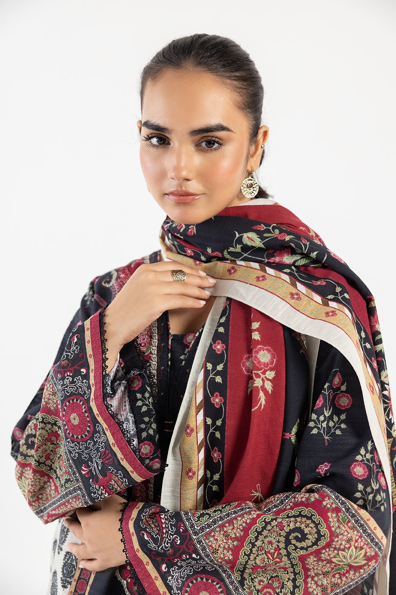 Ethnic | Winter Collection | W0463 by Ethnic - Designer Dress - Type: Ladies Clothes - Available at Libayah - 100% Original