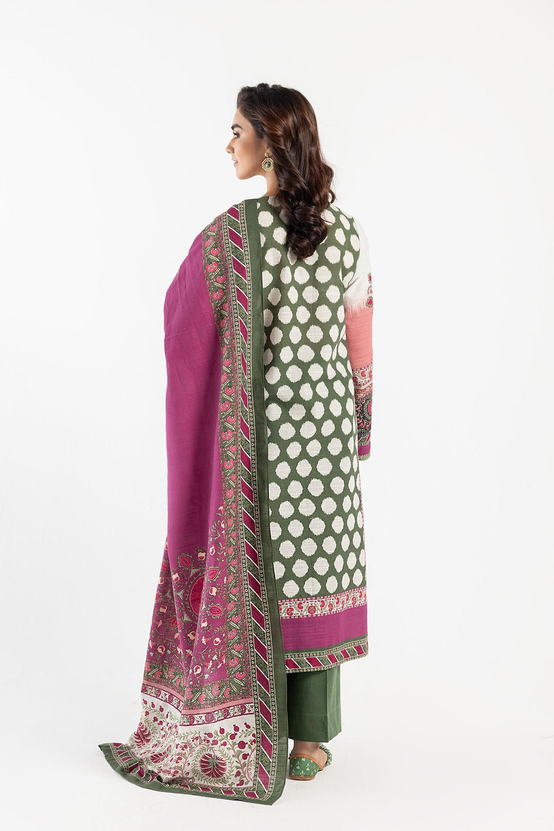 Ethnic | Winter Collection | E0464 by Ethnic - Designer Dress - Type: Ladies Clothes - Available at Libayah - 100% Original