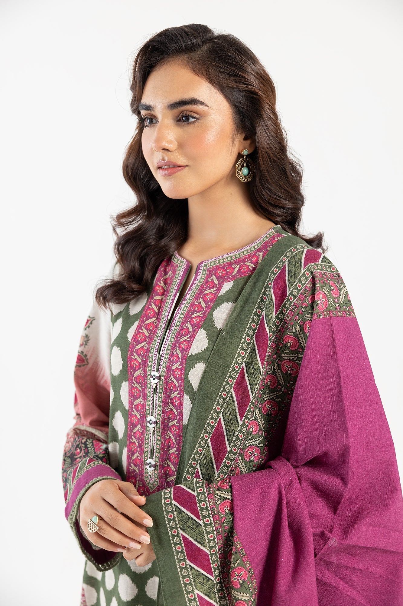 Ethnic | Winter Collection | E0464 by Ethnic - Designer Dress - Type: Ladies Clothes - Available at Libayah - 100% Original
