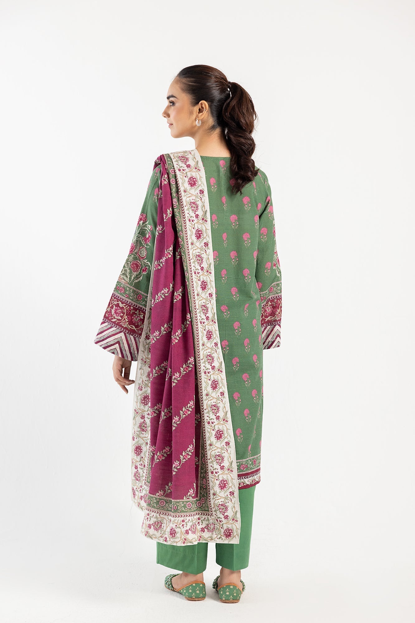 Ethnic | Winter Collection | E0465 by Ethnic - Designer Dress - Type: Ladies Clothes - Available at Libayah - 100% Original
