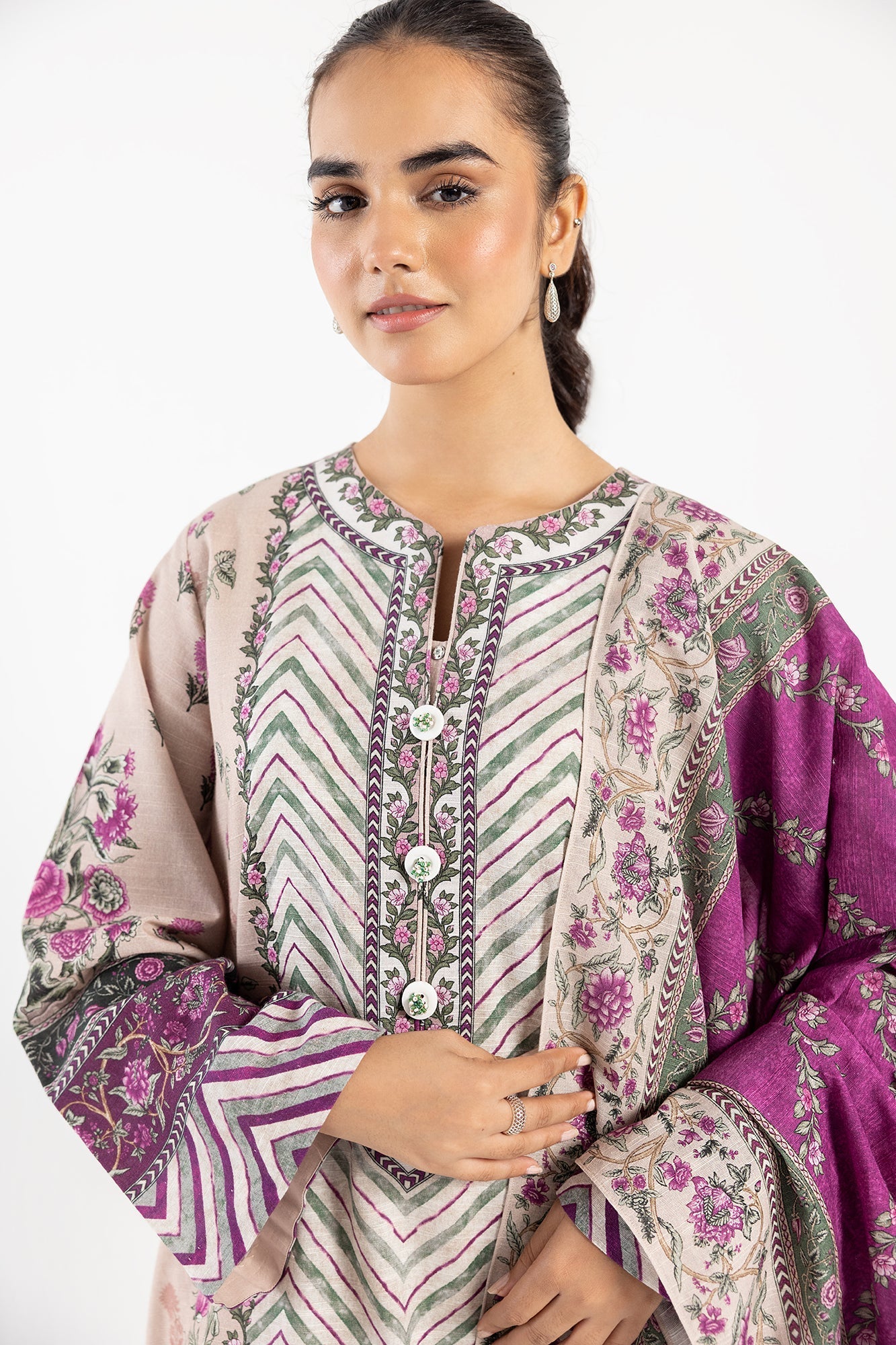 Ethnic | Winter Collection | EW0465 by Ethnic - Designer Dress - Type: Ladies Clothes - Available at Libayah - 100% Original