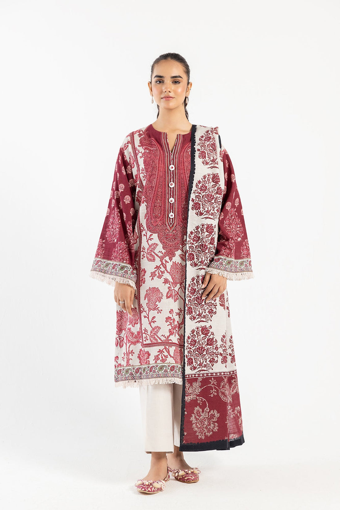 Ethnic | Winter Collection | EW0466 by Ethnic - Designer Dress - Type: Ladies Clothes - Available at Libayah - 100% Original