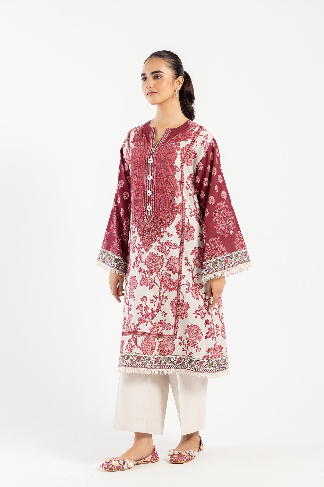 Ethnic | Winter Collection | EW0466 by Ethnic - Designer Dress - Type: Ladies Clothes - Available at Libayah - 100% Original