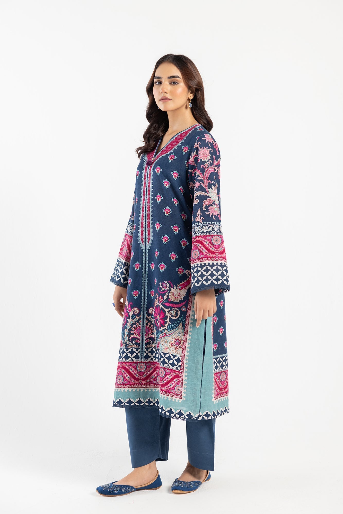 Ethnic | Winter Collection | E0469 by Ethnic - Designer Dress - Type: Ladies Clothes - Available at Libayah - 100% Original