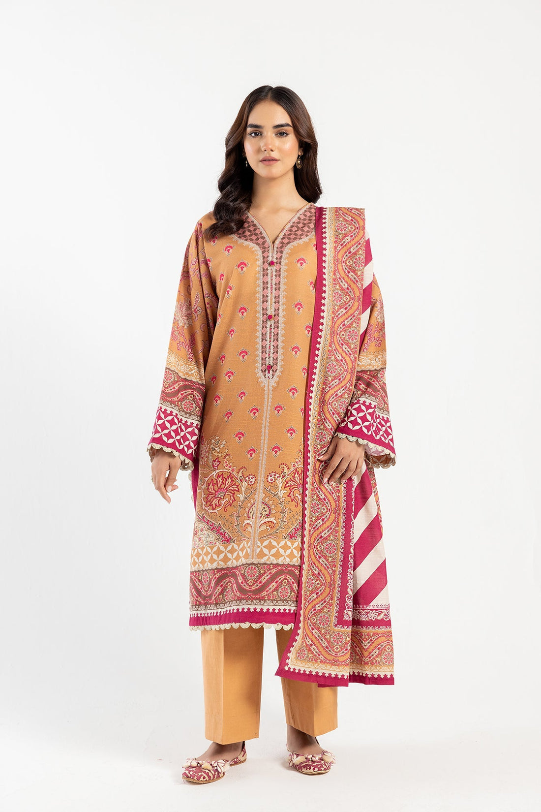 Ethnic | Winter Collection | E0469 by Ethnic - Designer Dress - Type: Ladies Clothes - Available at Libayah - 100% Original