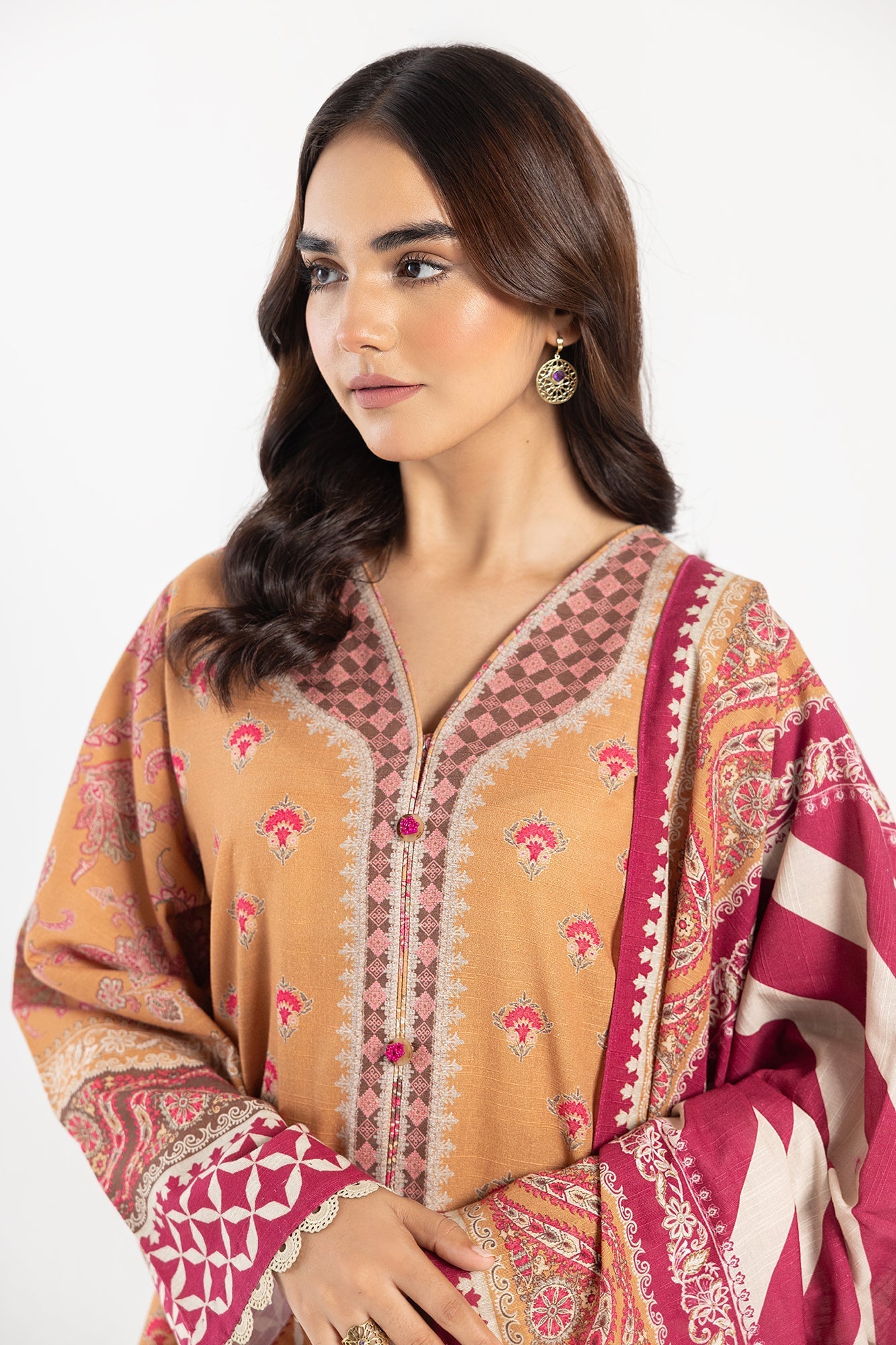 Ethnic | Winter Collection | E0469 by Ethnic - Designer Dress - Type: Ladies Clothes - Available at Libayah - 100% Original