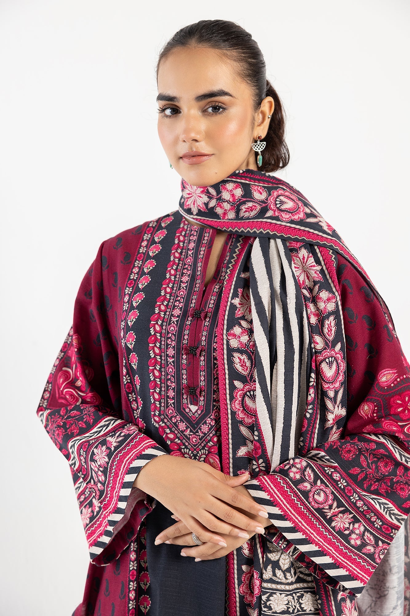Ethnic | Winter Collection | EW0471 by Ethnic - Designer Dress - Type: Ladies Clothes - Available at Libayah - 100% Original