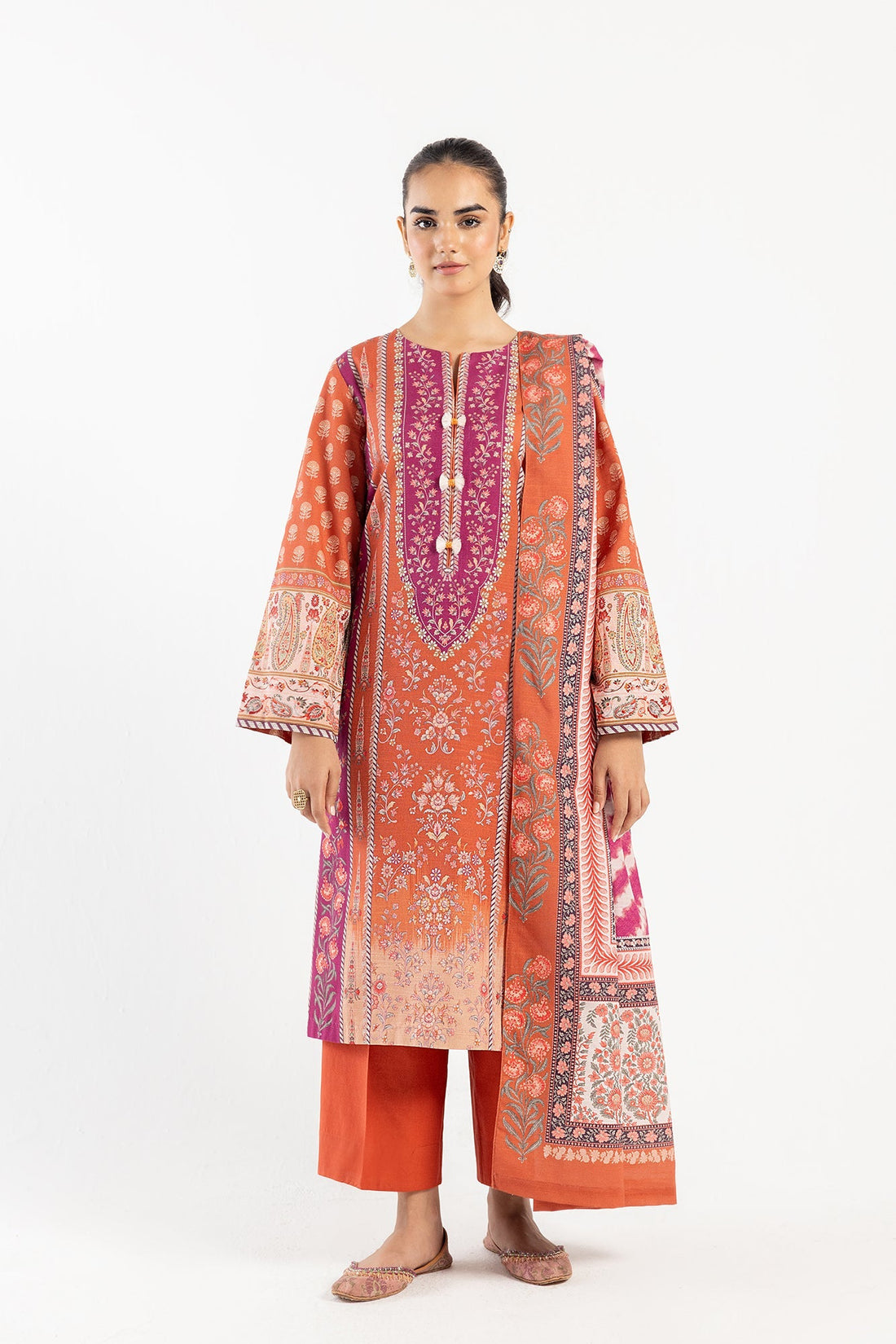 Ethnic | Winter Collection | EW0473 by Ethnic - Designer Dress - Type: Ladies Clothes - Available at Libayah - 100% Original