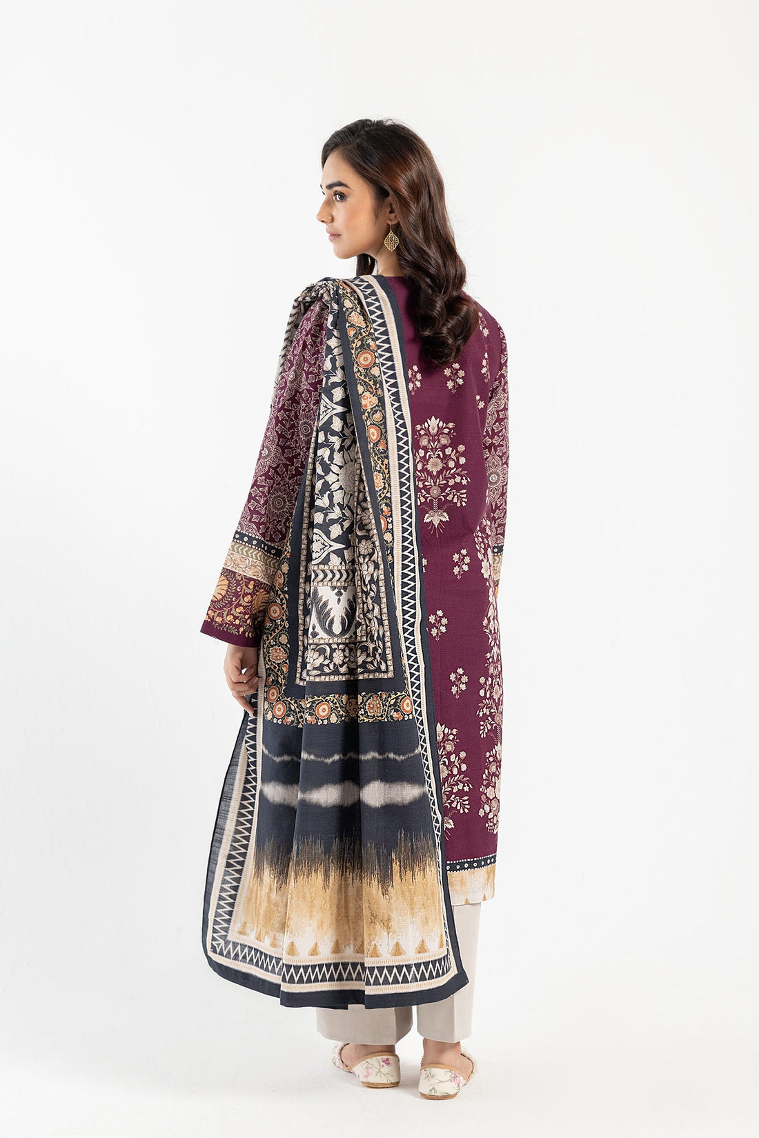 Ethnic | Winter Collection | E0474 by Ethnic - Designer Dress - Type: Ladies Clothes - Available at Libayah - 100% Original