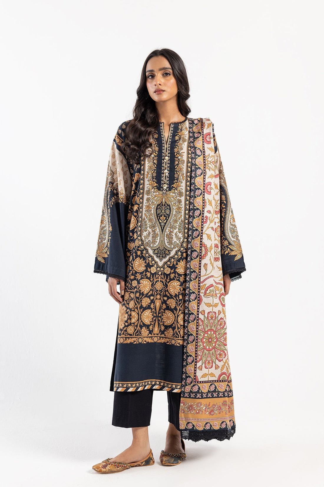 Ethnic | Winter Collection | EW0481 by Ethnic - Designer Dress - Type: Ladies Clothes - Available at Libayah - 100% Original