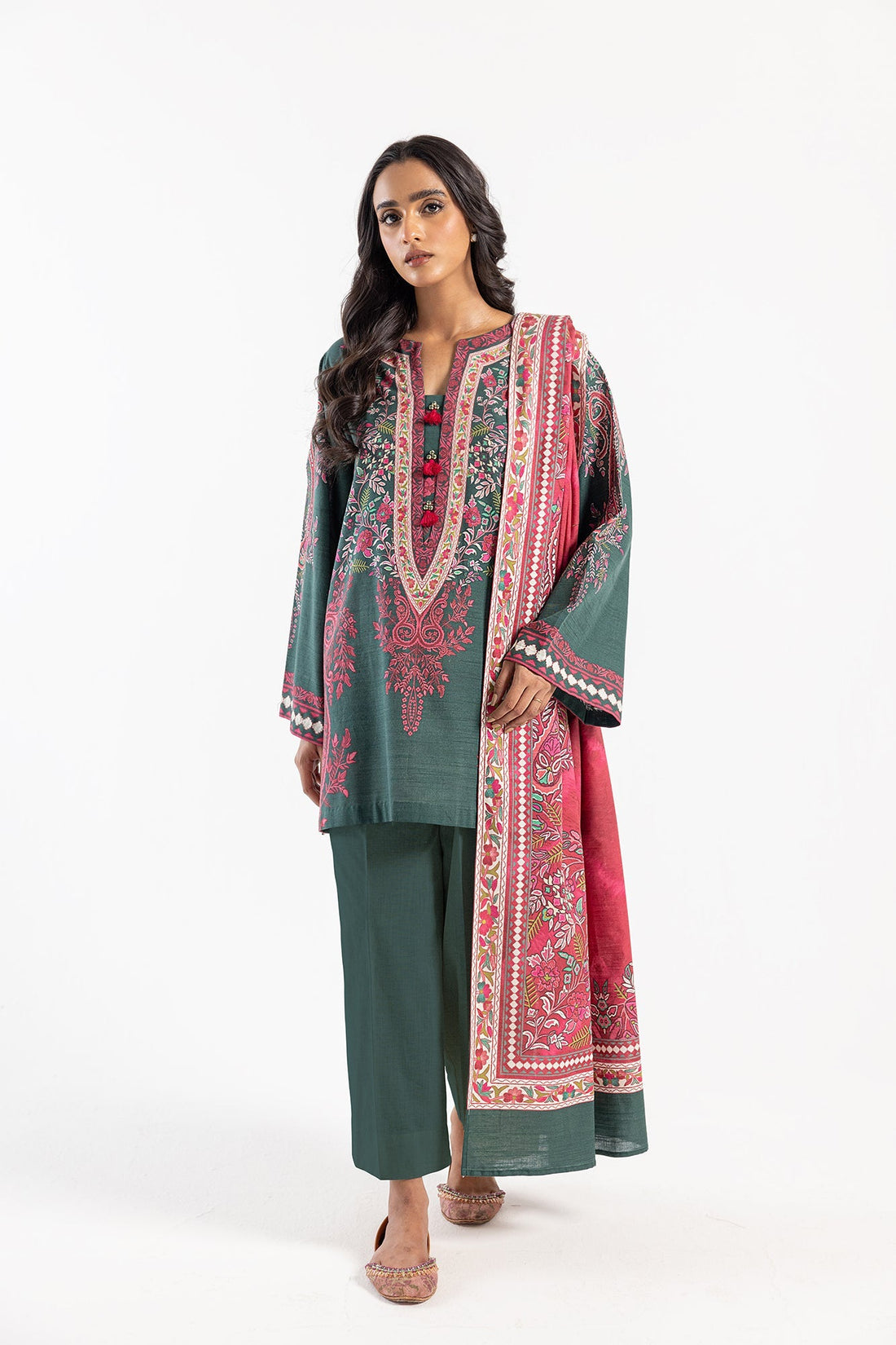 Ethnic | Winter Collection | E0484 by Ethnic - Designer Dress - Type: Ladies Clothes - Available at Libayah - 100% Original