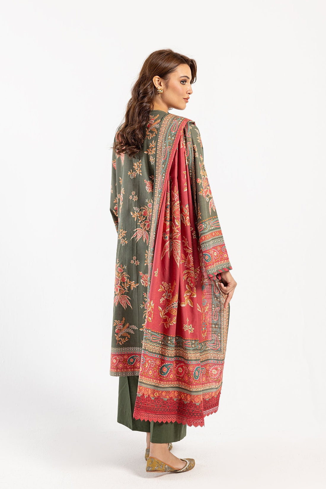 Ethnic | Winter Collection | E0485 by Ethnic - Designer Dress - Type: Ladies Clothes - Available at Libayah - 100% Original