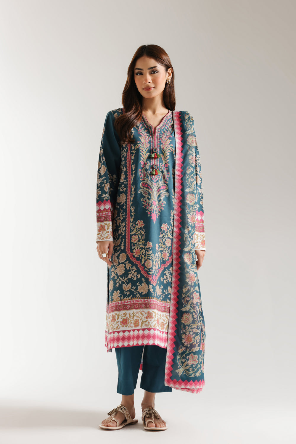 Ethnic | Spring Summer 25 | ES-15 by Ethnic - Designer Dress - Type: Ladies Clothes - Available at Libayah - 100% Original