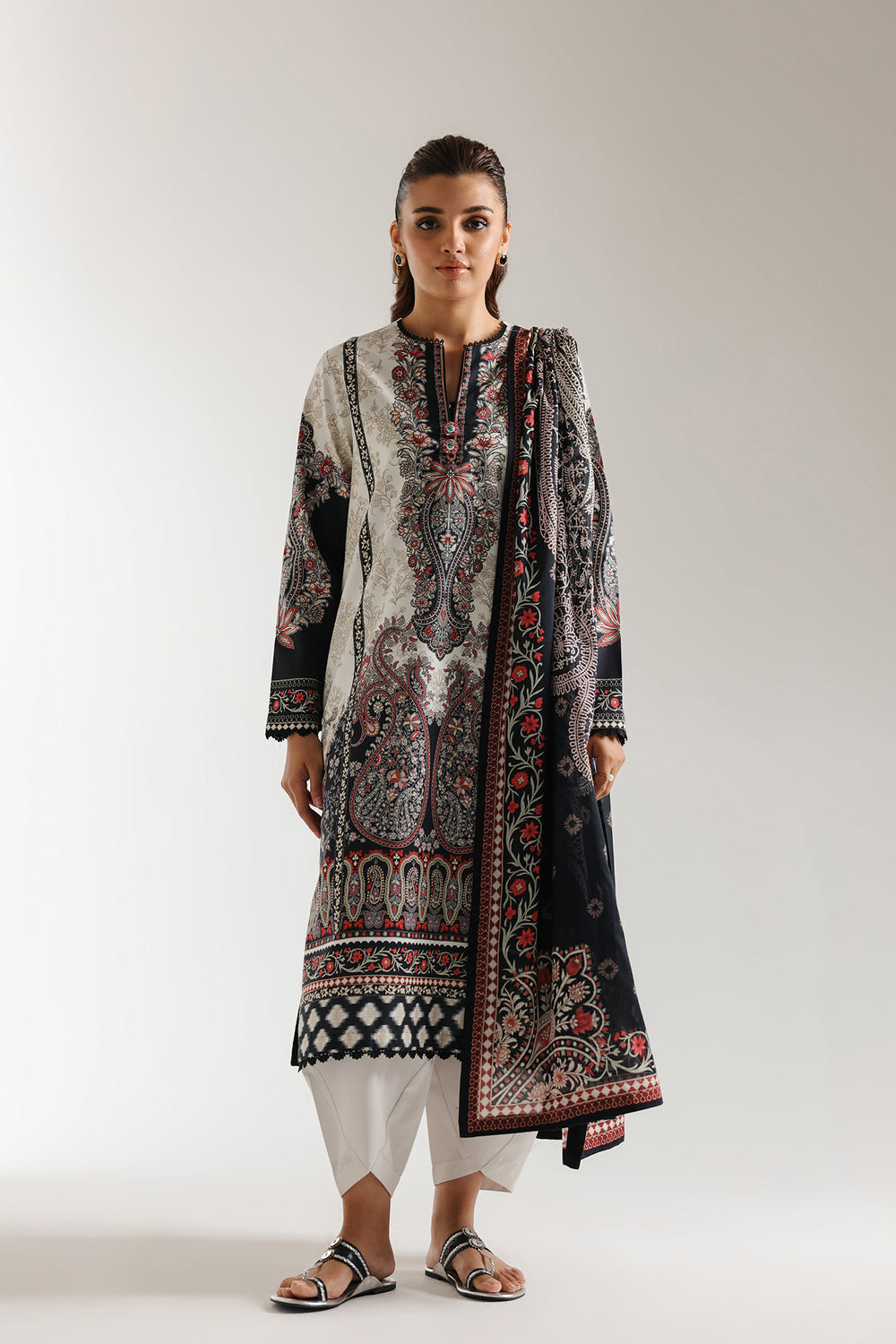 Ethnic | Spring Summer 25 | ES-08 by Ethnic - Designer Dress - Type: Ladies Clothes - Available at Libayah - 100% Original