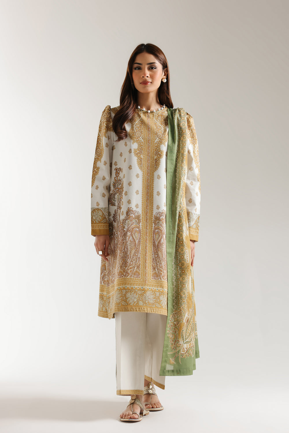 Ethnic | Spring Summer 25 | ES-01 by Ethnic - Designer Dress - Type: Ladies Clothes - Available at Libayah - 100% Original
