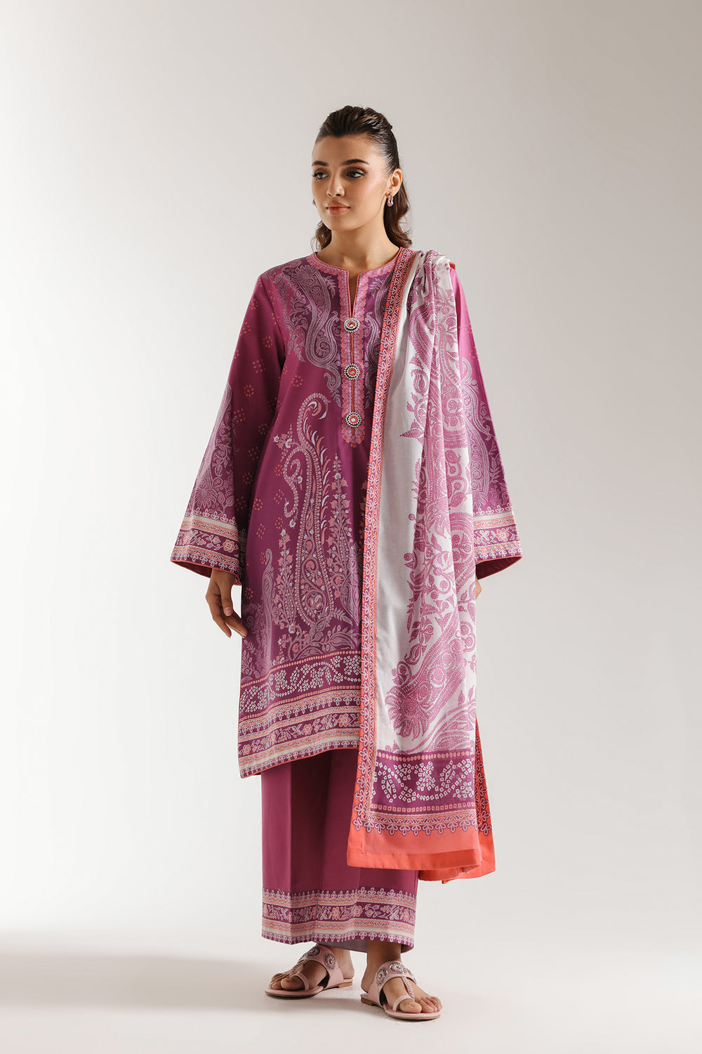 Ethnic | Spring Summer 25 | ES-11 by Ethnic - Designer Dress - Type: Ladies Clothes - Available at Libayah - 100% Original
