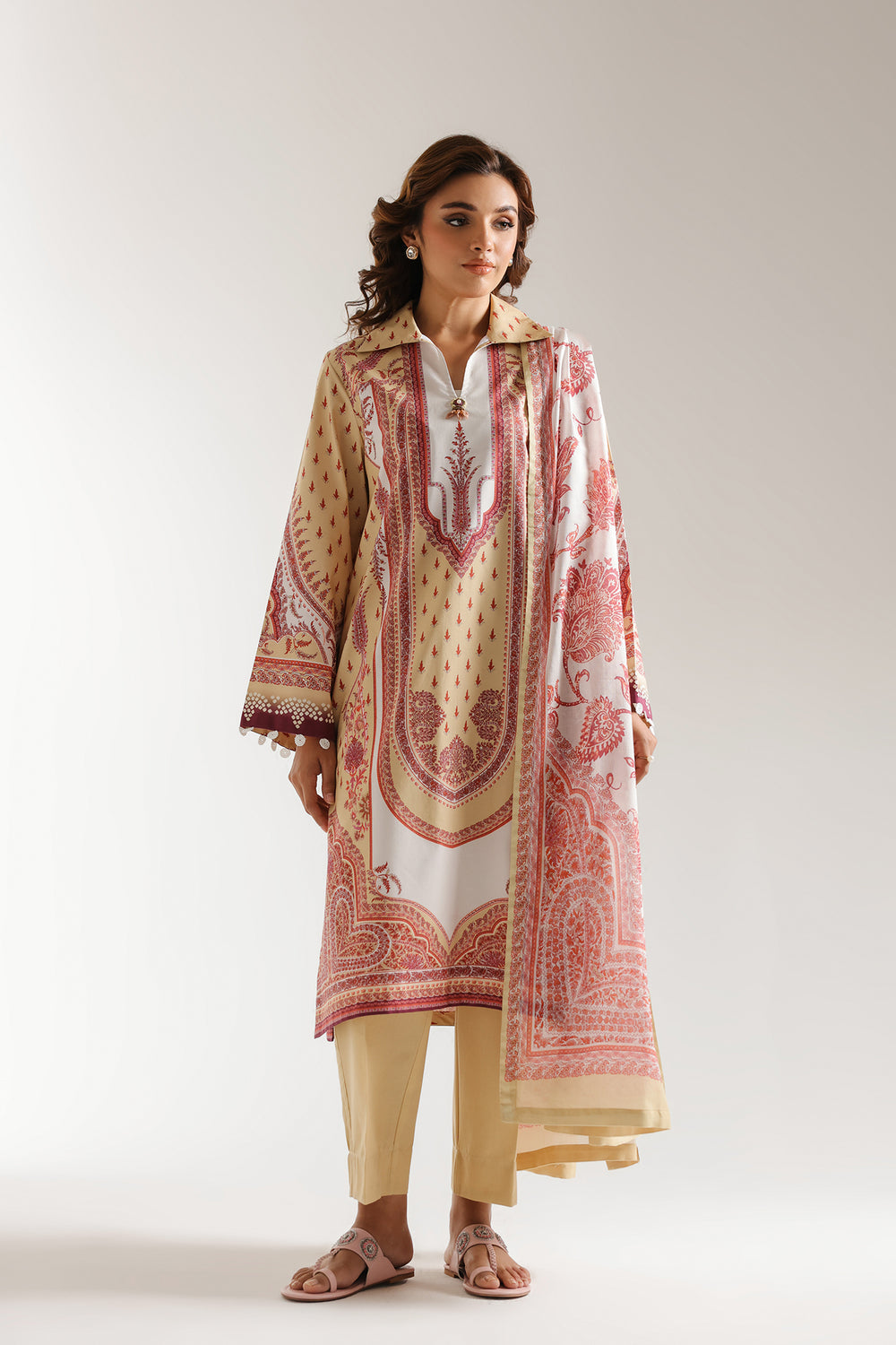 Ethnic | Spring Summer 25 | ES-05 by Ethnic - Designer Dress - Type: Ladies Clothes - Available at Libayah - 100% Original